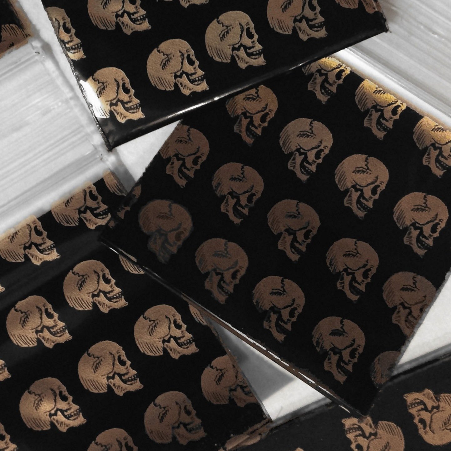 Plastic Ziplock Baggies Black 200-1" X 1" 1010 Skull Small Zipper Lock Baggies Craft Resealable Plastic Baggy 2 Mil Zipper Poly Bags