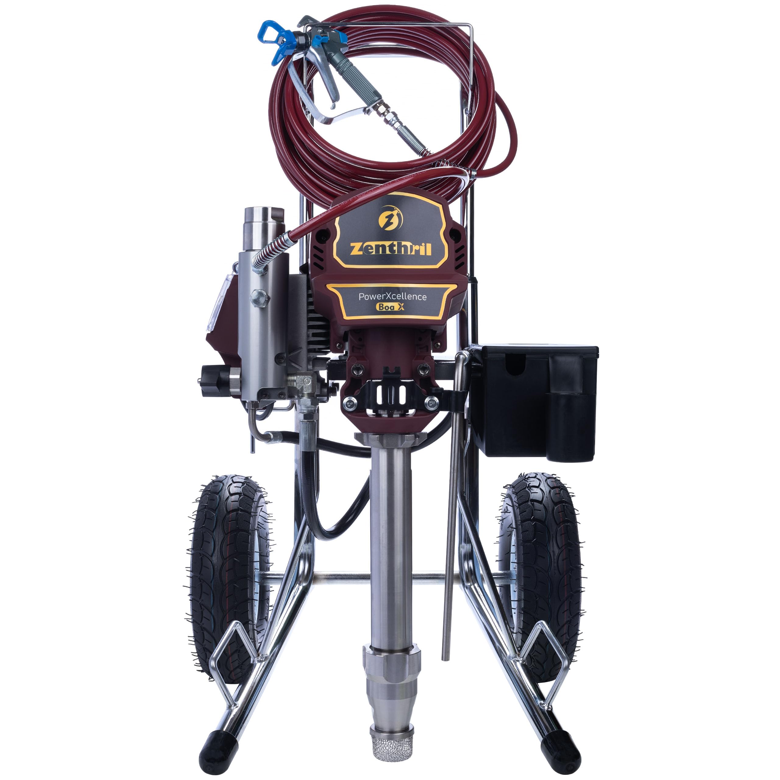 Zenthril Boa X - Masilla y pintor (3500 W, presión máxima: 20 MPa, diámetro máximo de la boquilla 0,039", caudal 6 l/min, para pintura y masilla | Serie profesional PowerXcellence