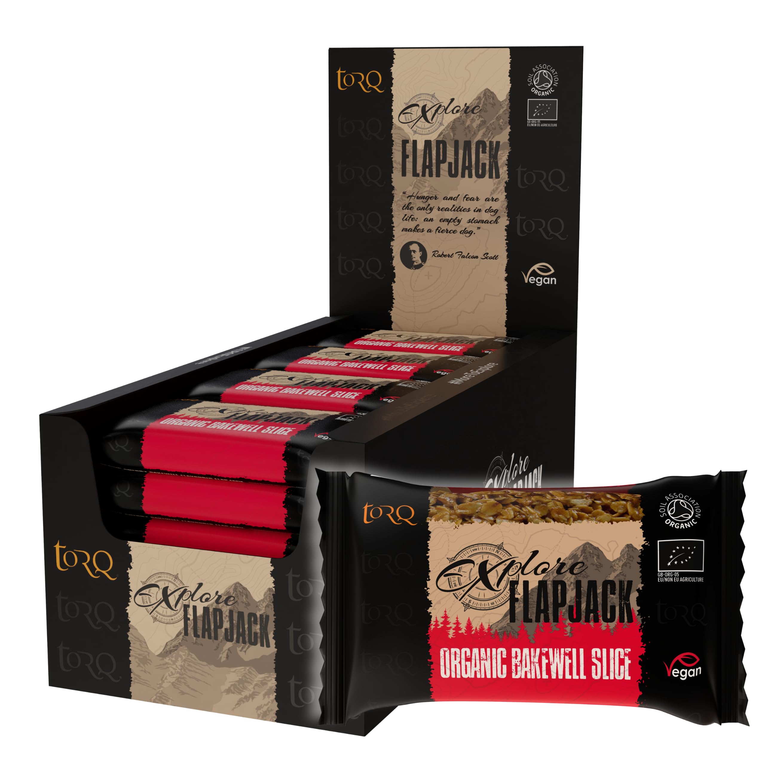 TORQ EXPLORE FLAPJACK BAKEWELL BOX20