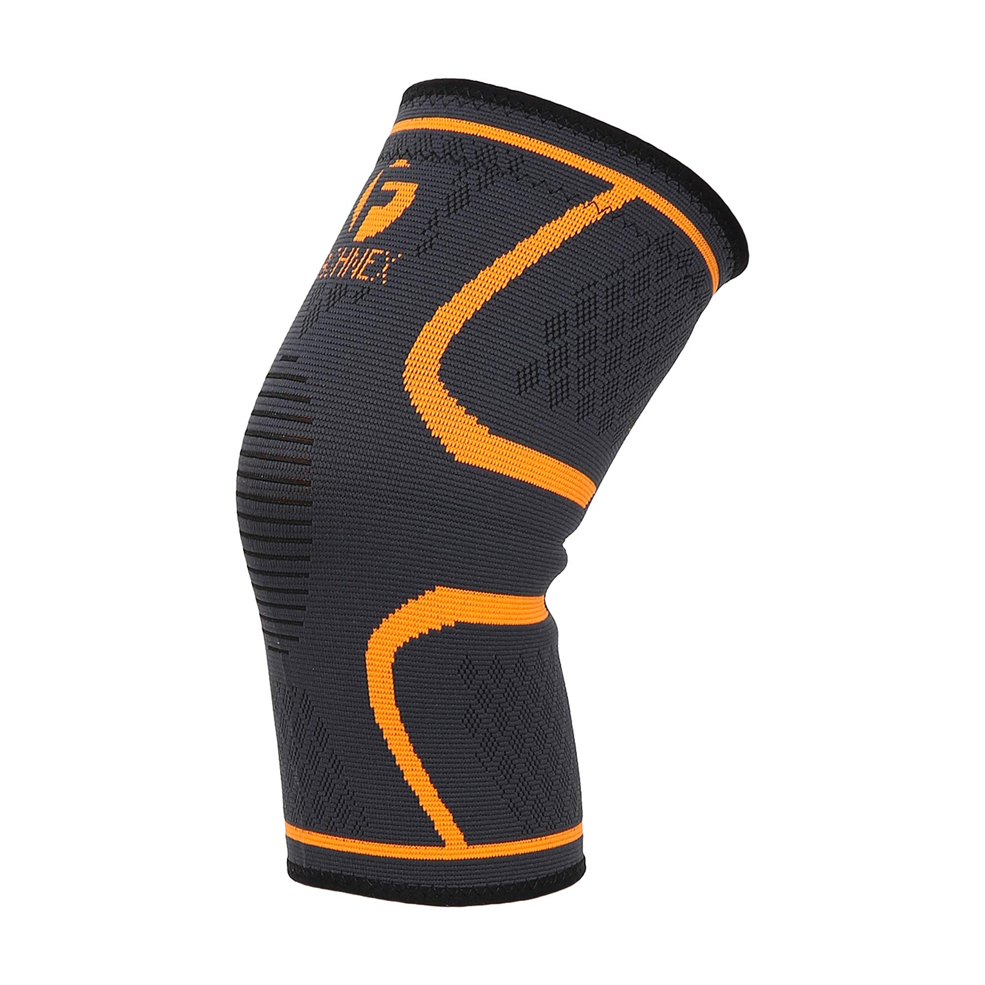 FASHNEX Knee Support Sleeve for knee cap pain, running, gym, sports for men & women, Single Piece (Grey, Extra Large) (B08BTP3M65) Amazon Price History, Amazon Price Tracker