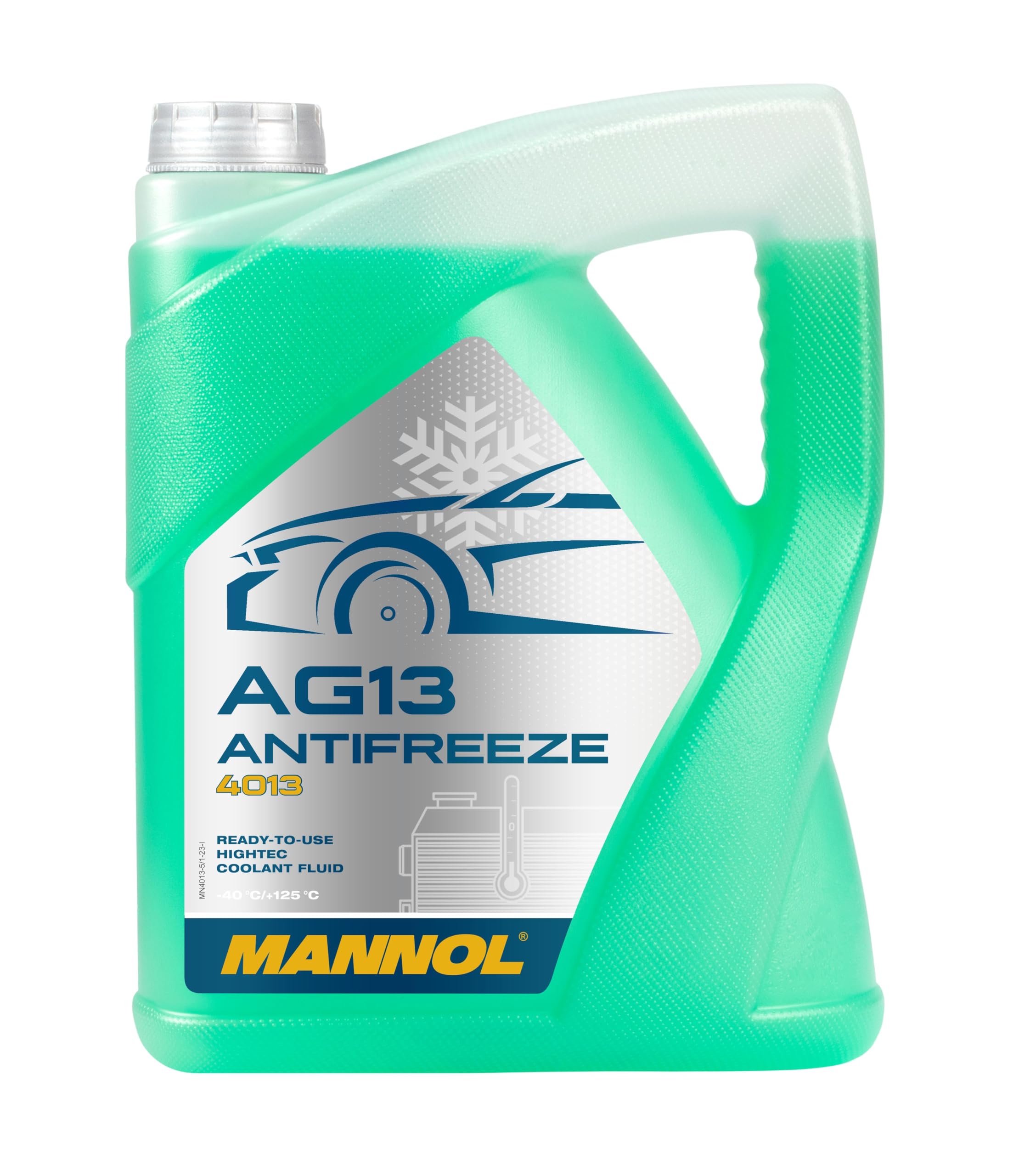 5 Litres AG 13 (-40) Hightec Antifreeze SAE J1034 Hybrid Organic Acid Technology Ready For Use Solution