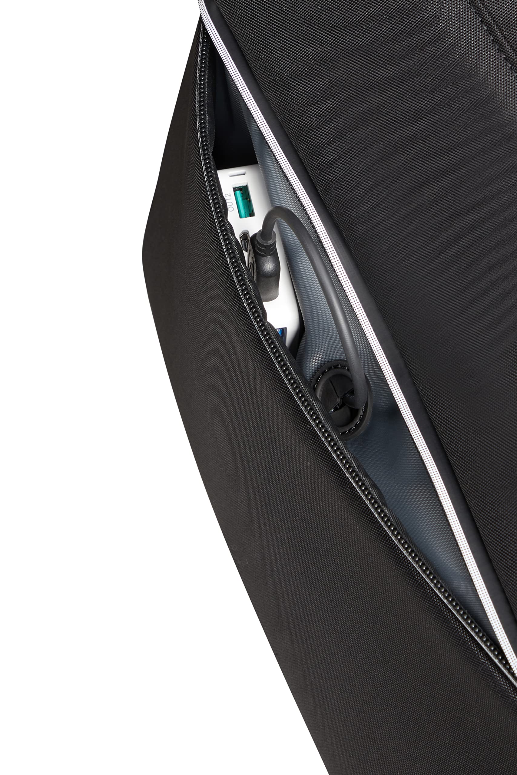Samsonite Litepoint - borsa per laptop espandibile 15,6 pollici, 40,5 cm, 17,5/22 L, nero (nero)