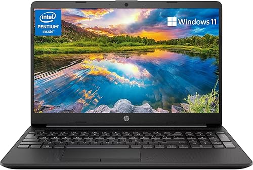 Miniatura 1 de HP Laptop pabellón de 15.6 HD insignia para negocios y estudiantes, Intel Quad-Core Pentium N5030, 8 GB de RAM, 256 GB SSD, cámara web, conferencias