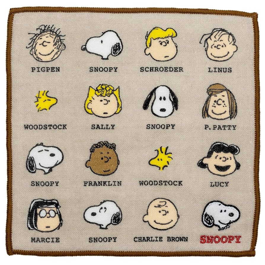 スヌーピー  ハンドタオル スヌーピー PEANUTS ハンドタオル フェイス
