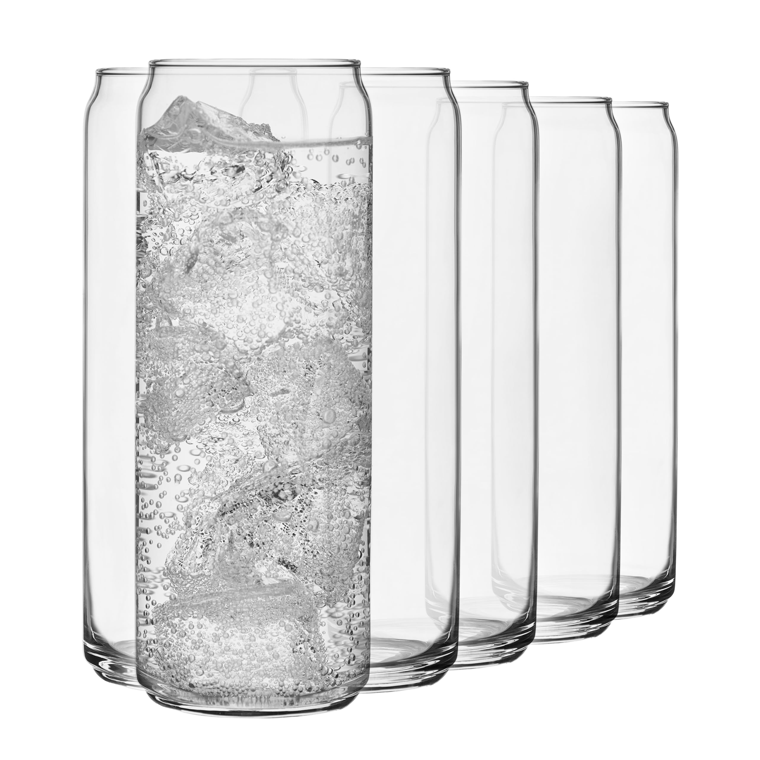 Verres à canettes Libbey 354ml | Lot de 6 verres classiques transparents