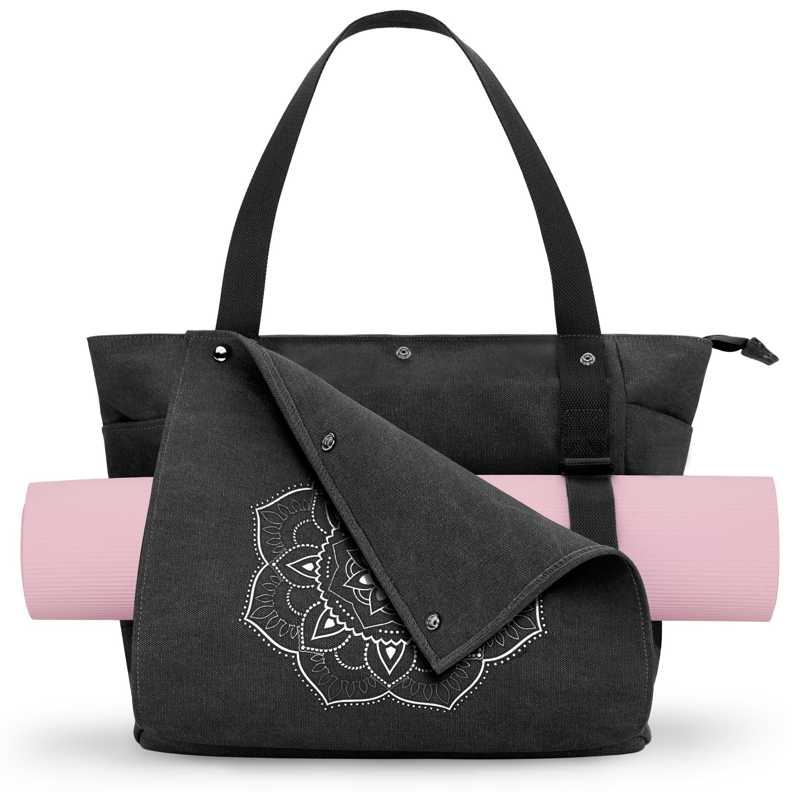 Gonex Yoga Mat Bag For Women Canvas Tote