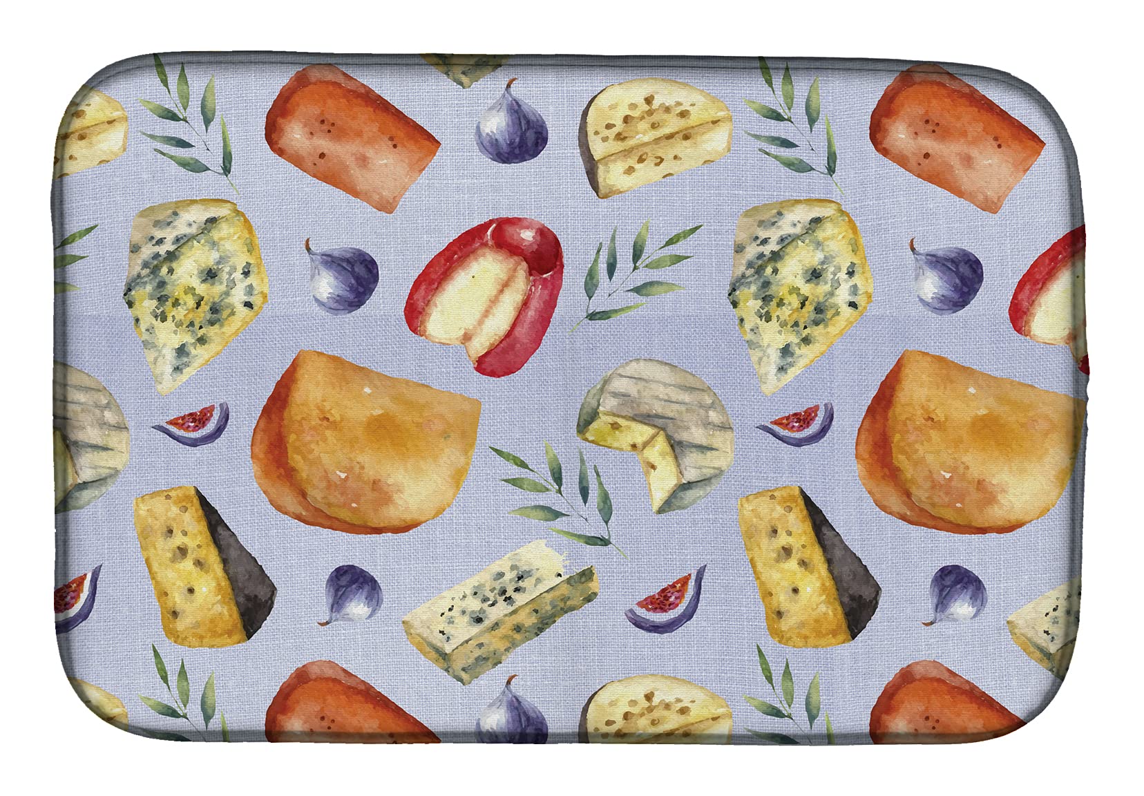 Tapis d'égouttage pour vaisselle assortiment de fromages Caroline's Treasures BB5198DDM