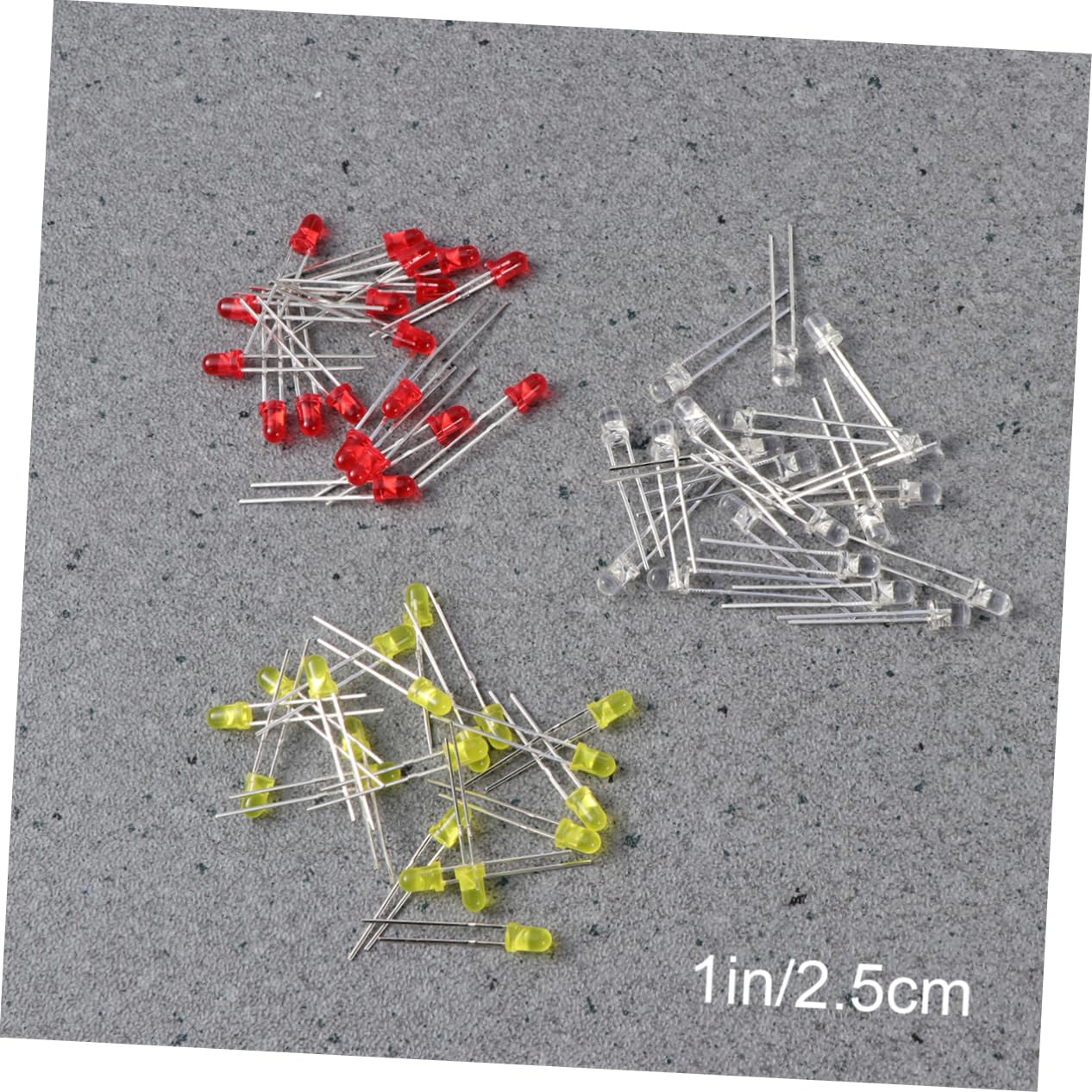 Levemolo LED Lights Emitting Diodes Pre-Wired 120 Pcs 3mm LED Diode Kit Resistors