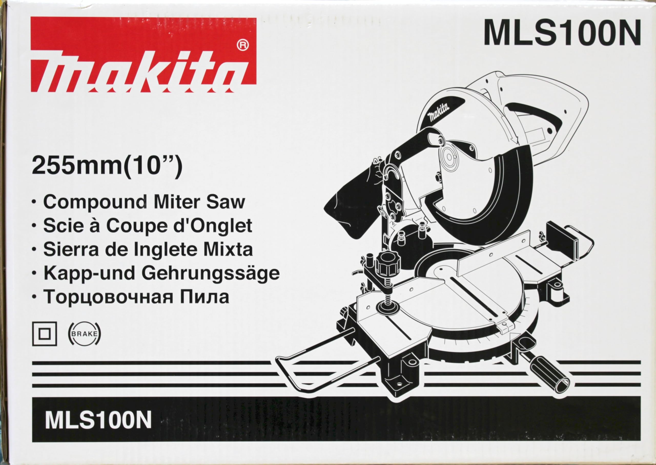Scie tronçonneuse à coupe d'onglets 1500 W Ø 255 mm - MAKITA MLS100N