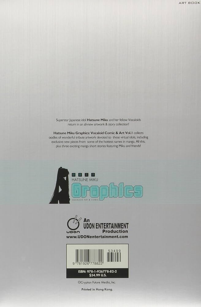 アート・デザイン・音楽 COMPLETE GRAPHIC WORKS ACADEMY EDITIONS Hatsune Miku Graphics: Vocaloid Art & Comic (1): Crypton