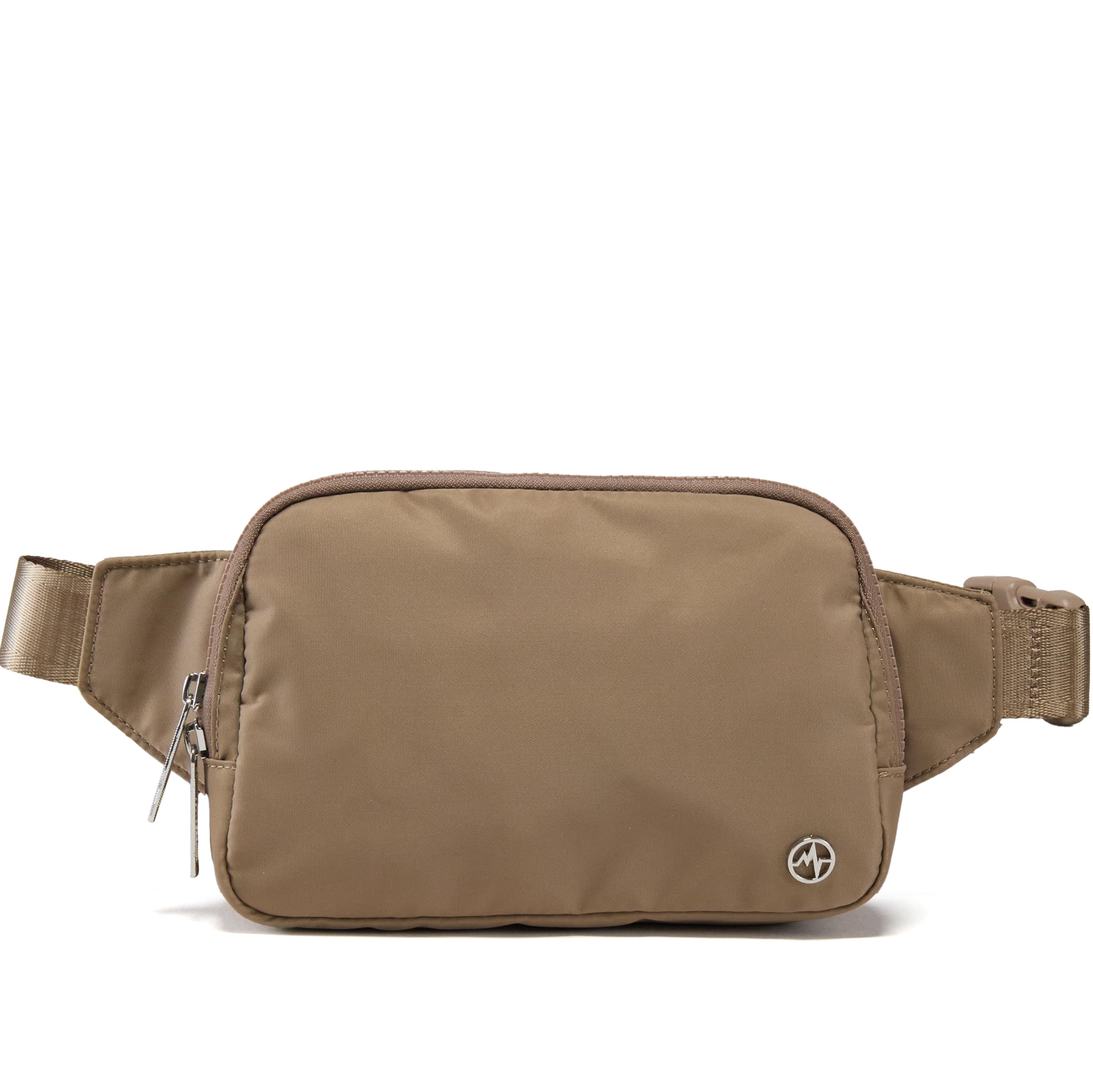 Pander Belt Bag Large 2L, Nylon Fanny Pack Purse for Women and Men with Adjustable Strap