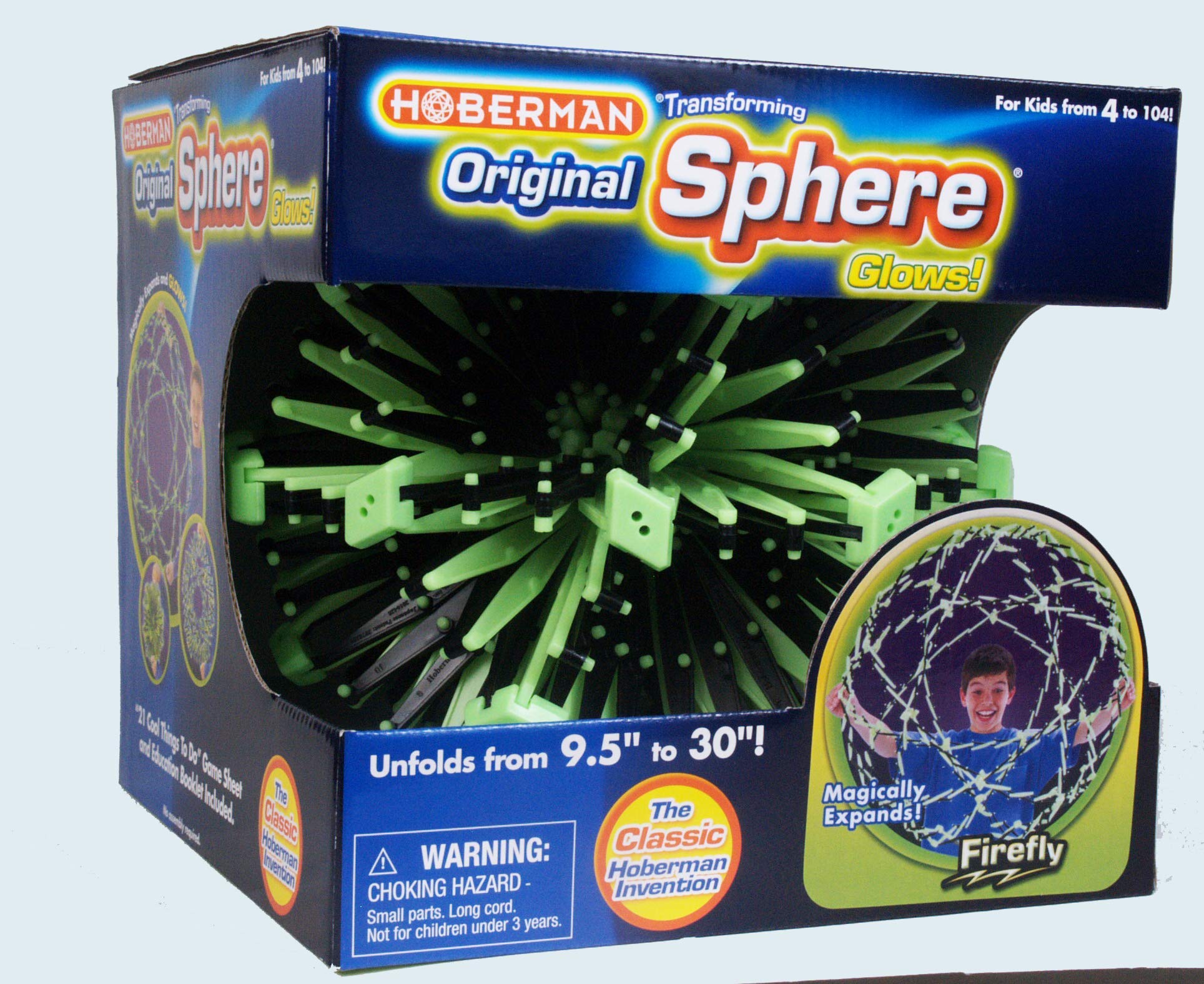 Hoberman Sphere Glow-Firefly