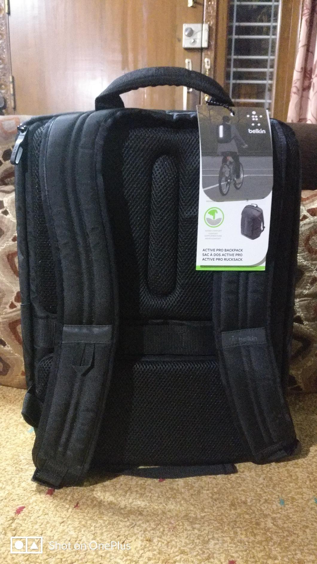 Amazon.in Buy Belkin Active Pro 15.6inch Laptop Backpack (Black