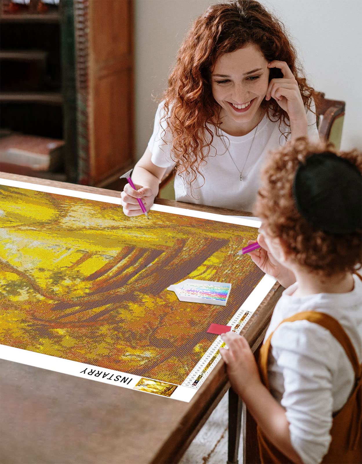 Instarry Fai da Te Diamond Painting Kit 5D Full Scenario Naturale