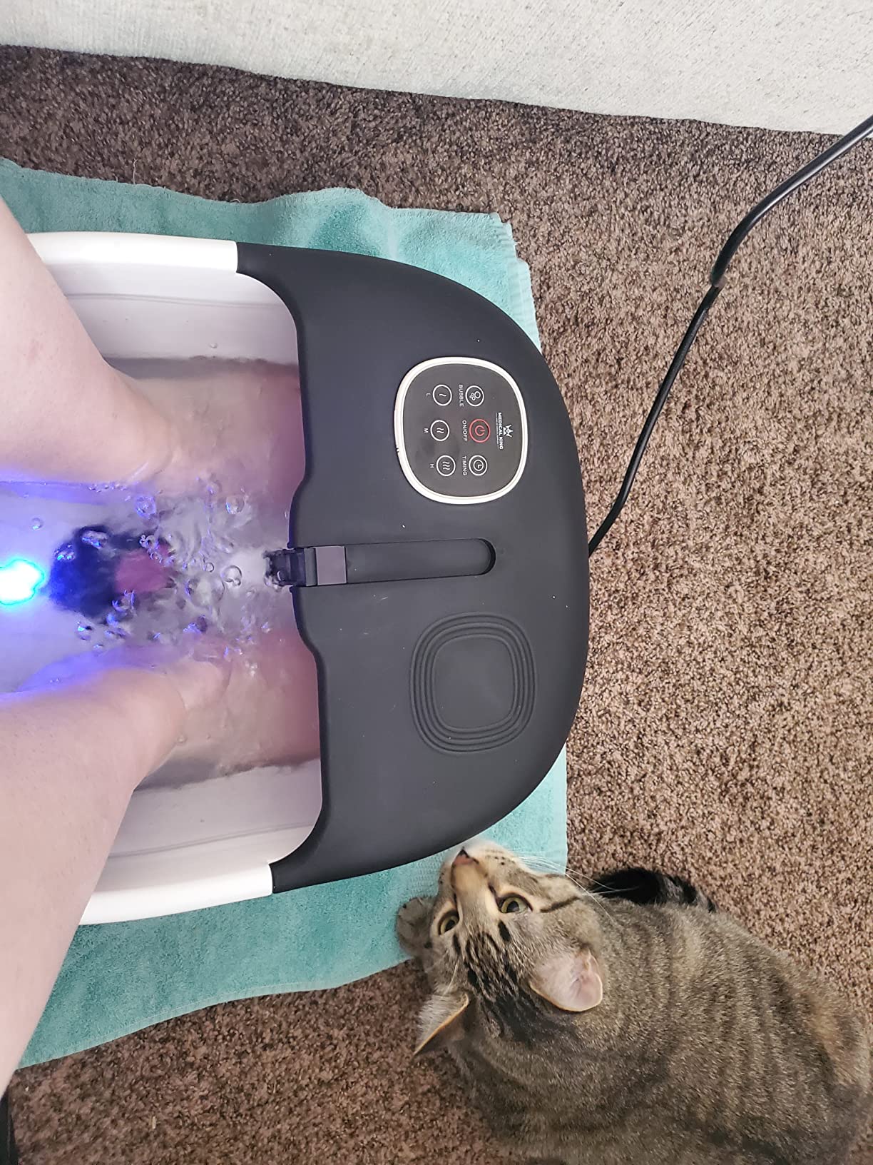 9/mo Finance Medical king Foot Spa with Heat and Massage and Jets