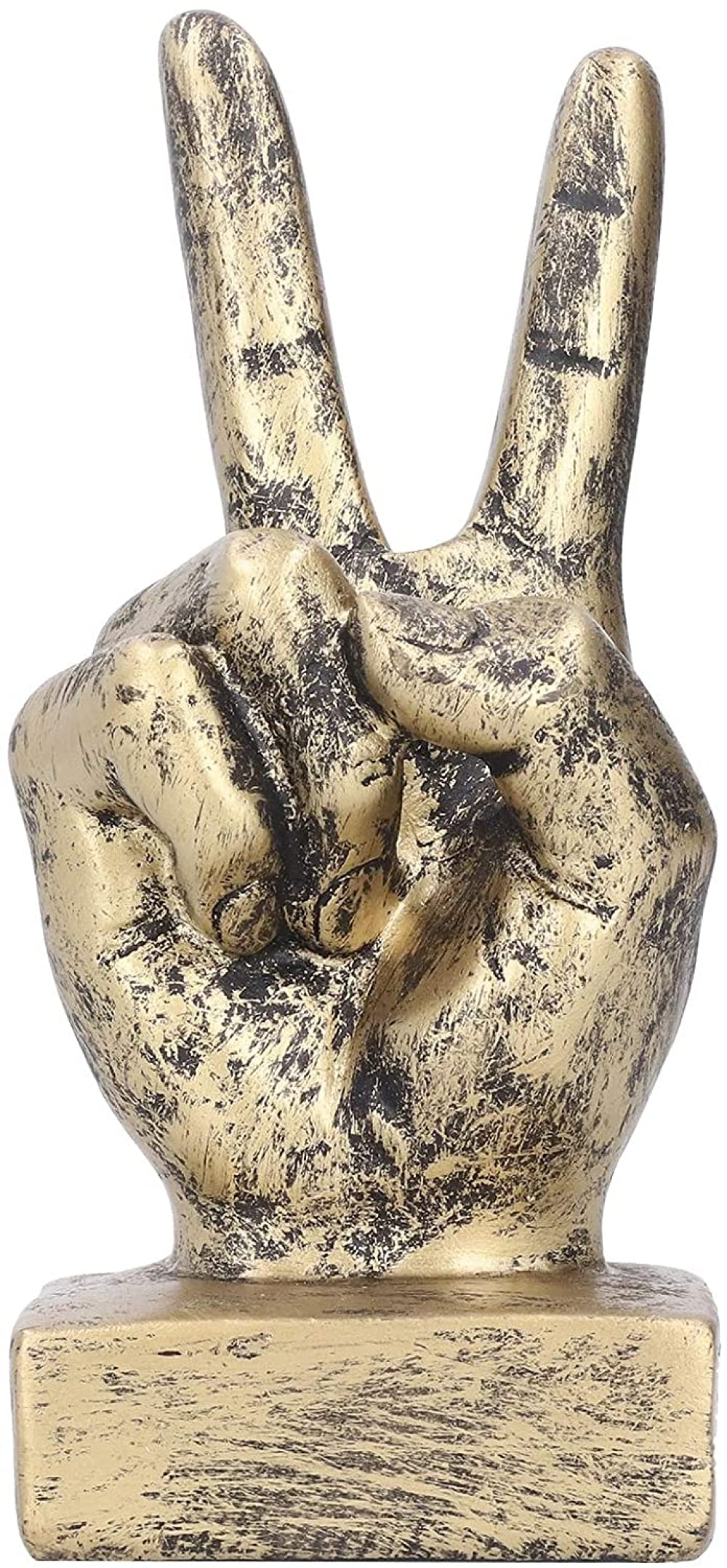 sdSDGrw statue, Hand Gesture Sculpture Figurine Decorations Ornament for Home & Office Desktop Bookshelf