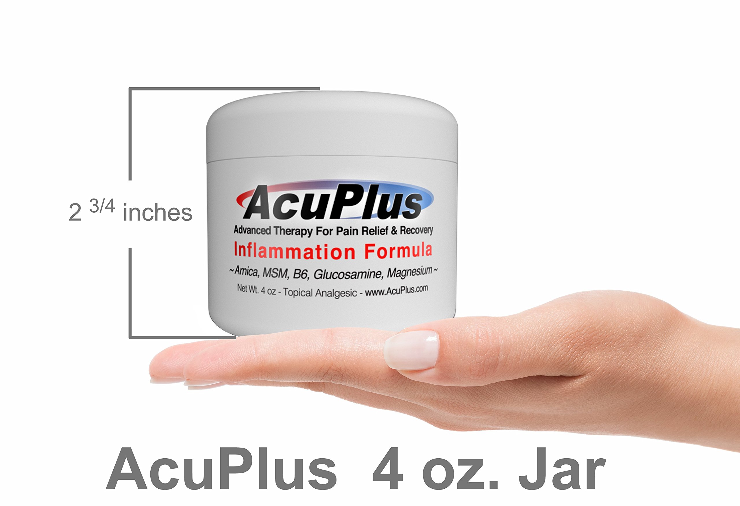 AcuPlus Pain Relief Cream Advanced Fast Acting, Long Lasting