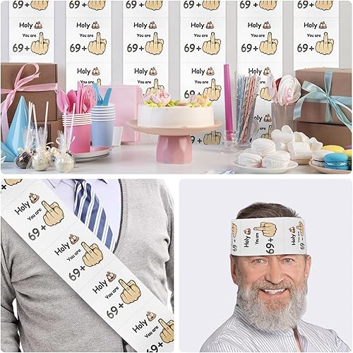 Miniatura 6 de Regalos de feliz cumpleaños 70 para niños o niñas, rollo de papel higiénico divertido de 3 capas, papel higiénico de broma de 250 hojas,