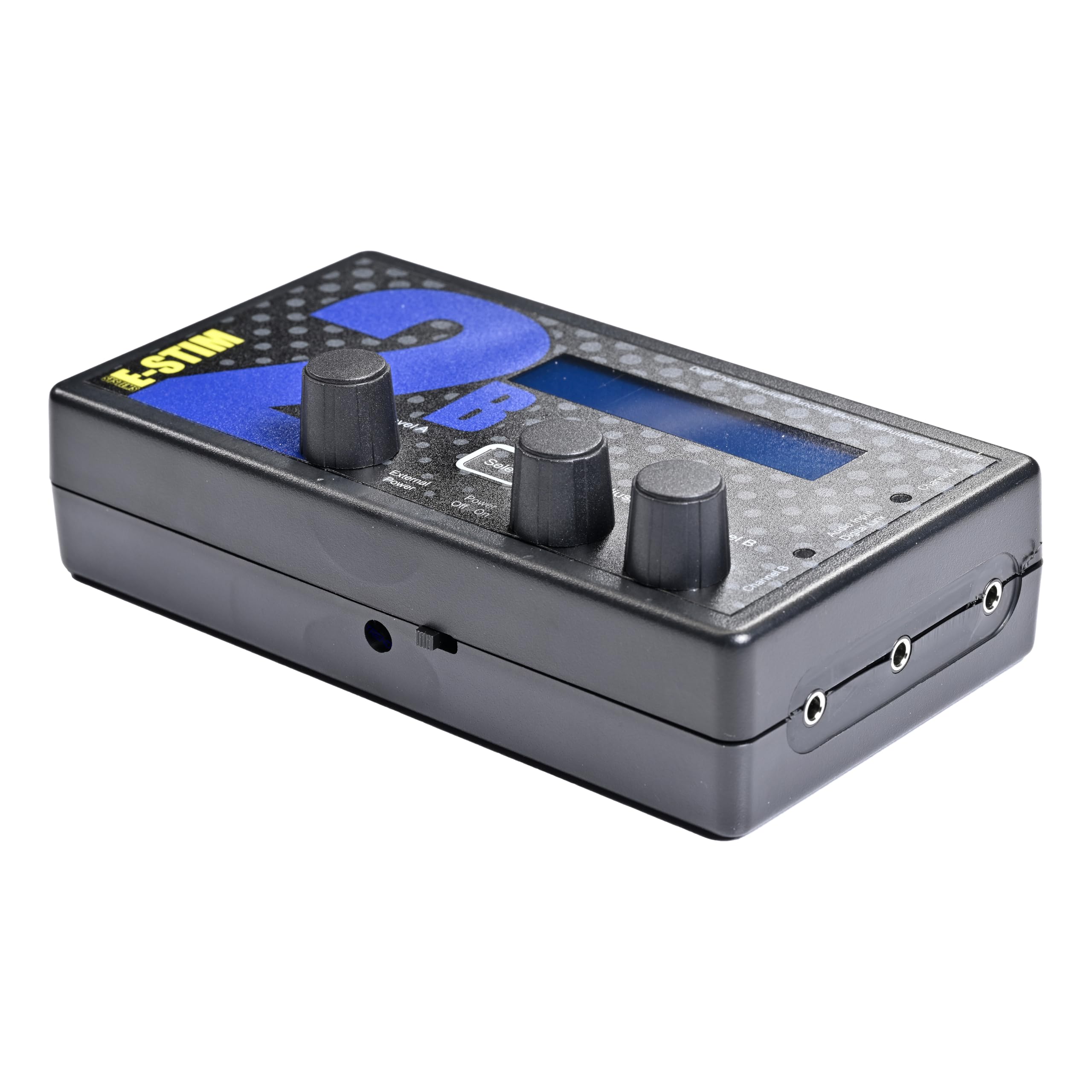 E-Stim Appareil d'électrostimulation 2B - Appareil d'électrostimulation haut de gamme avec interface à lien numérique et logiciel E-Stim Connect, Commander 3 et fonctions audio innovantes