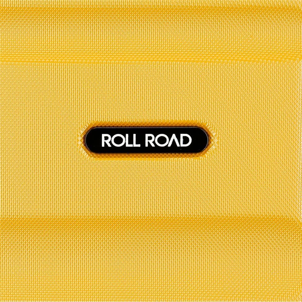 Roll Road Flex Maleta Rígida Fabricada en ABS, un Material, Cierre de combinación Lateral 4 Ruedas Dobles Equipaje Mano, Práctico Interior con un Compartimento — view 243