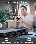 BlueRigger 4K HDMI câble 50 FT (4K 30Hz, 18Gbps HDMI Cord, HDR10, dans la ville CL3 Évaluation, haute vitesse, HDCP2.2, eARC) - Longue HDMI Câble compatible avec Home Theatre, HDTV, Consoles de jeux, appareils de streaming