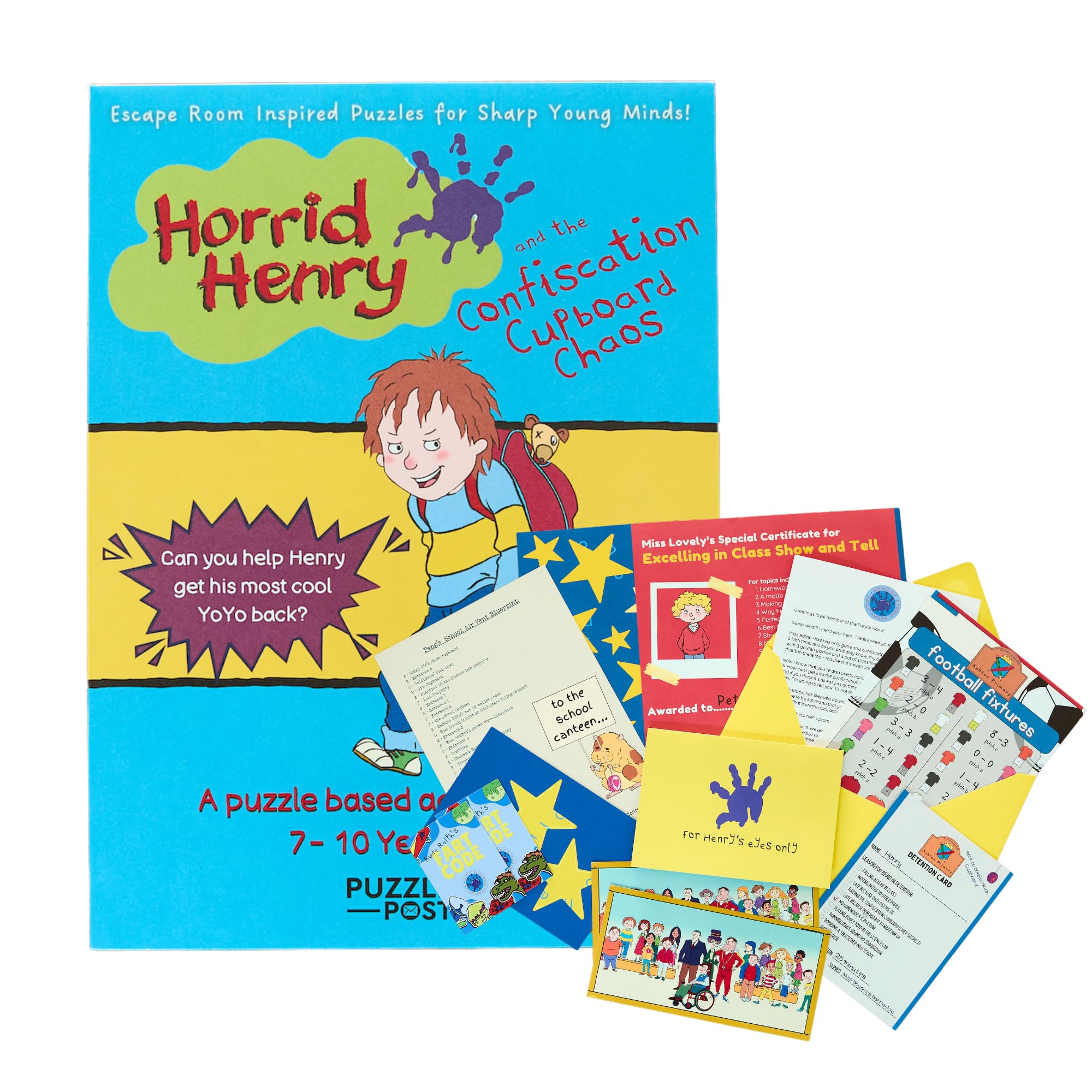 Horrid Henry and the Confiscation Cupboard Chaos | Kids Escape Room | Childrens Puzzle Game