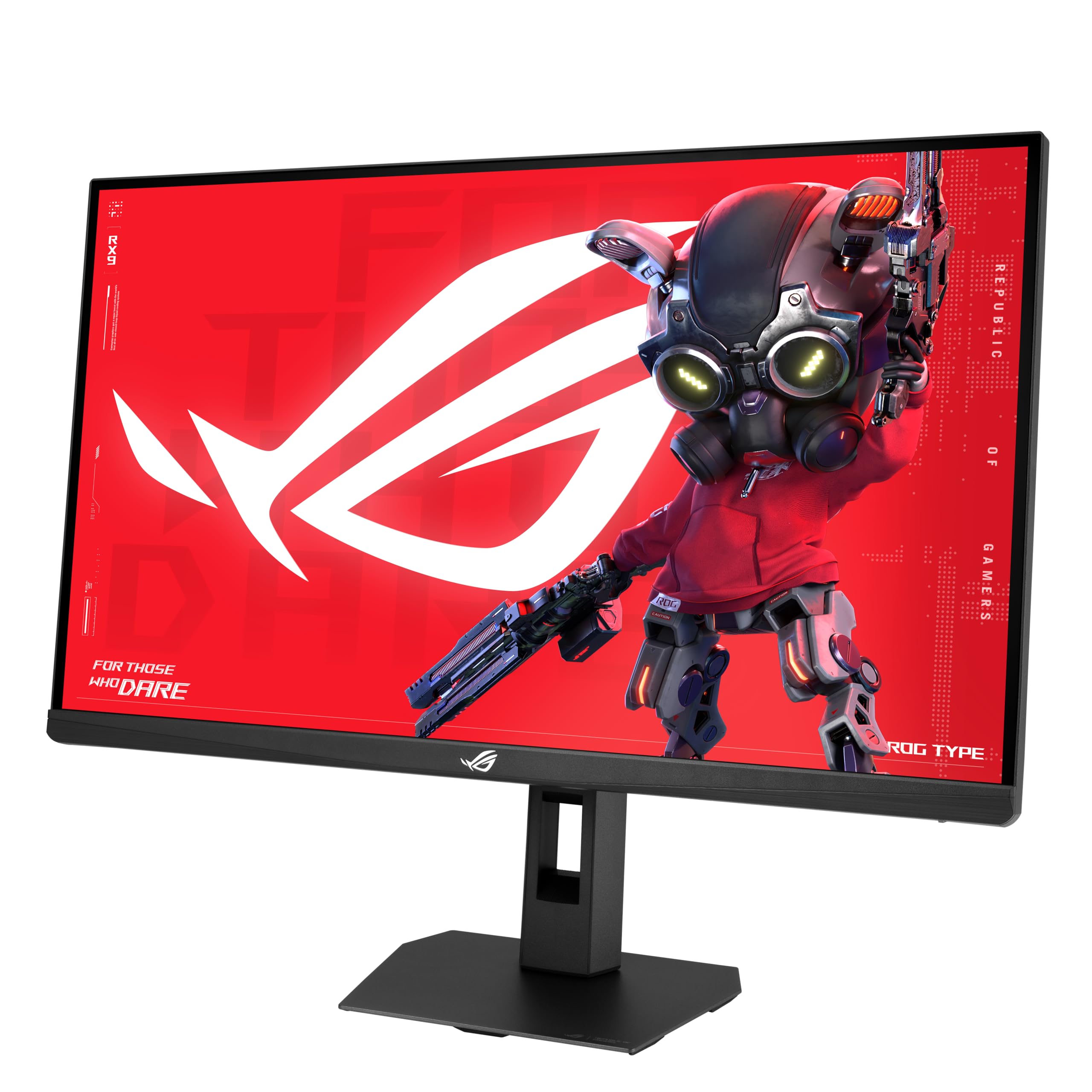 ASUS ROG Strix XG27UCGR, Monitor de Juegos IPS rápido 4K de 27 Pulgadas (3840 x 2160), Modo Dual (4K a 162Hz y FHD a 485Hz), 1ms (GTG) Tiempo de Respuesta, Compatible con ELMB Sync y G-Sync, USB-C