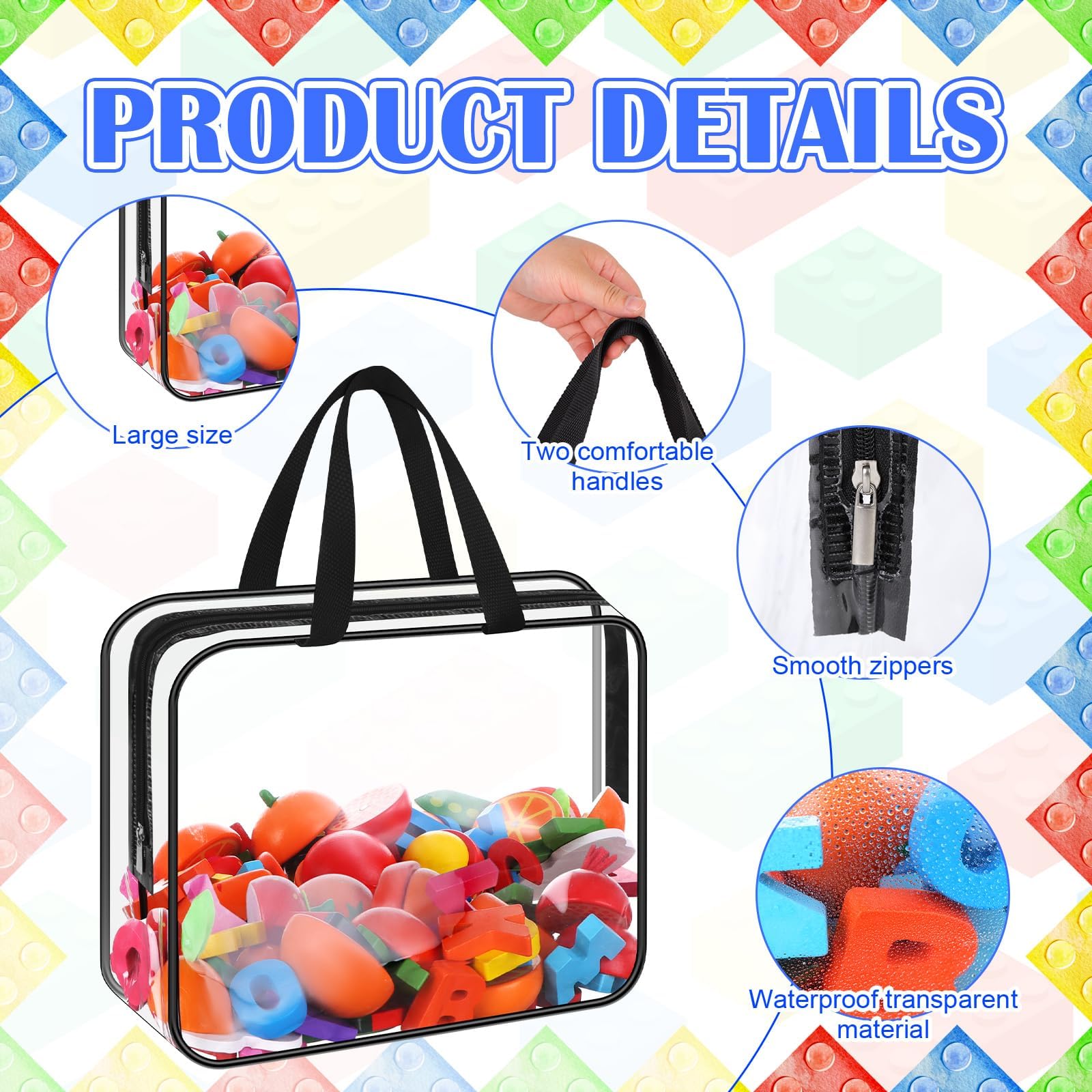 Sacchetto Buste Trasparenti Con Zip 20x20 Sacchetti in Plastica LDPE 40 my a Lem