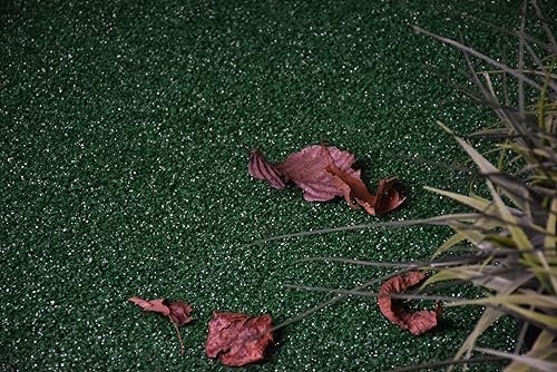 Miniatura 7 de FurnishMyPlace - Alfombra de césped artificial de césped verde de 4 x 8 pies para interiores y exteriores, ideal para terrazas y patios al aire