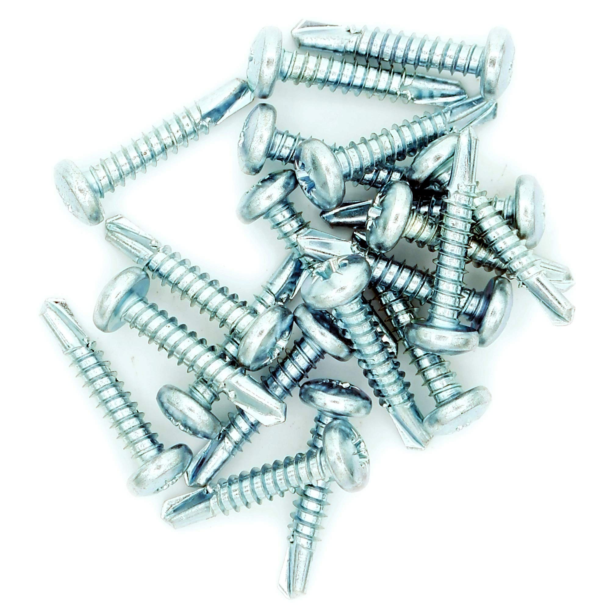 Singularity Supplies M3.5 (3.5Mm X 13Mm) Pozi Pan Self-Drilling Screw - Steel (Pack Of 20)