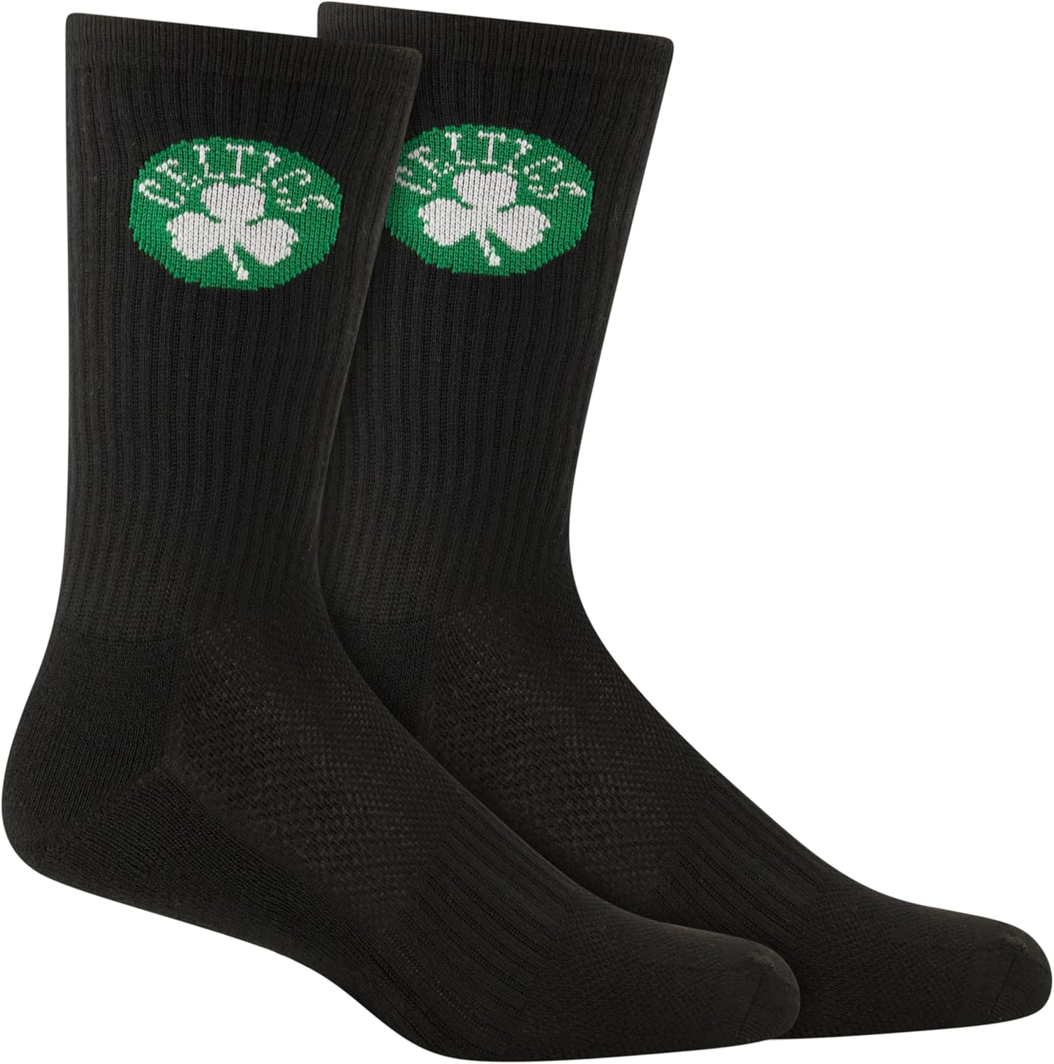 Ultra Game Men's NBA Official Athletic Cushioned Core Logo Team Crew Socks-3 Pack - Image 3