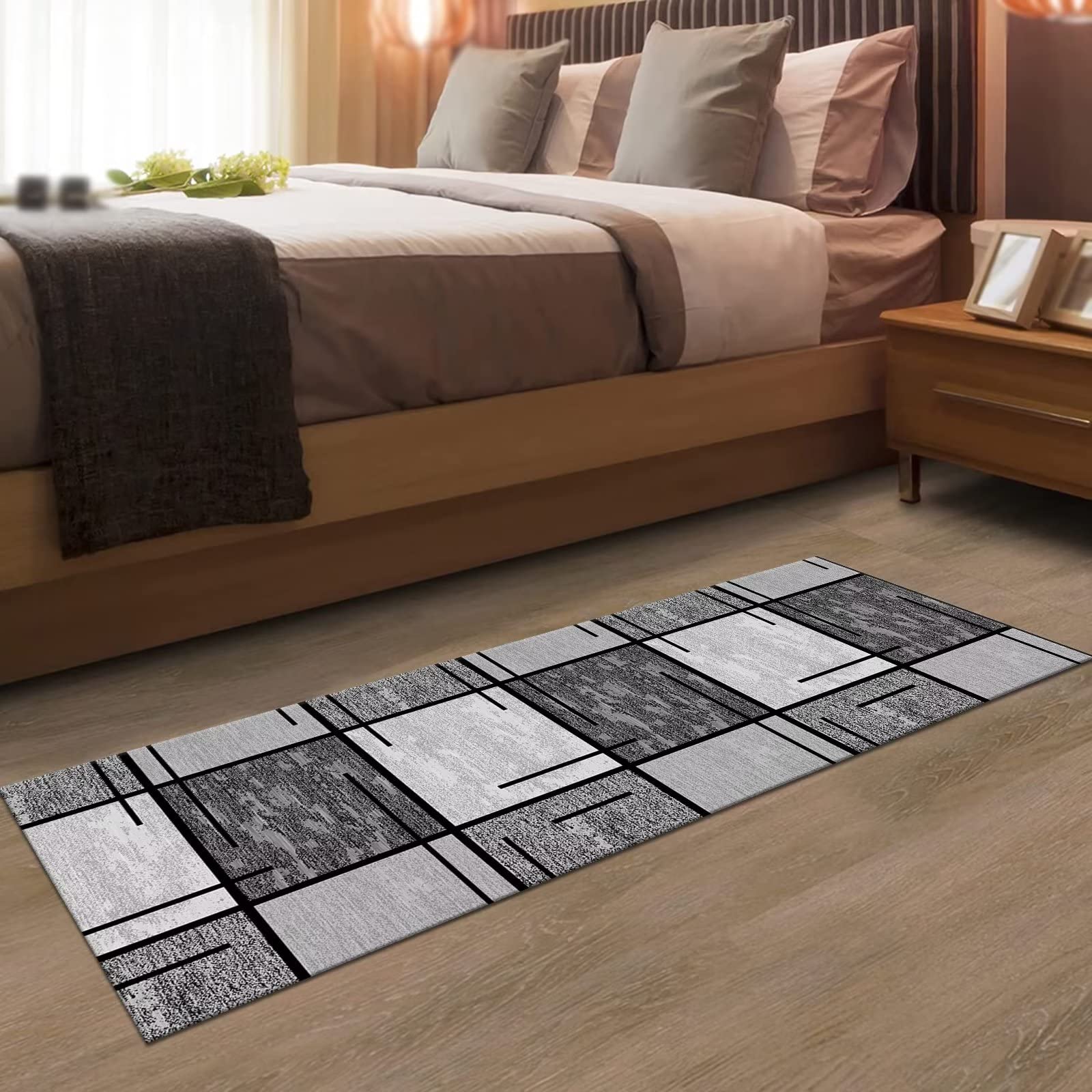 Tappeto Passatoia Antiscivolo 40x400cm - Lavabile Per Corridoio E Cucina - Foto 8