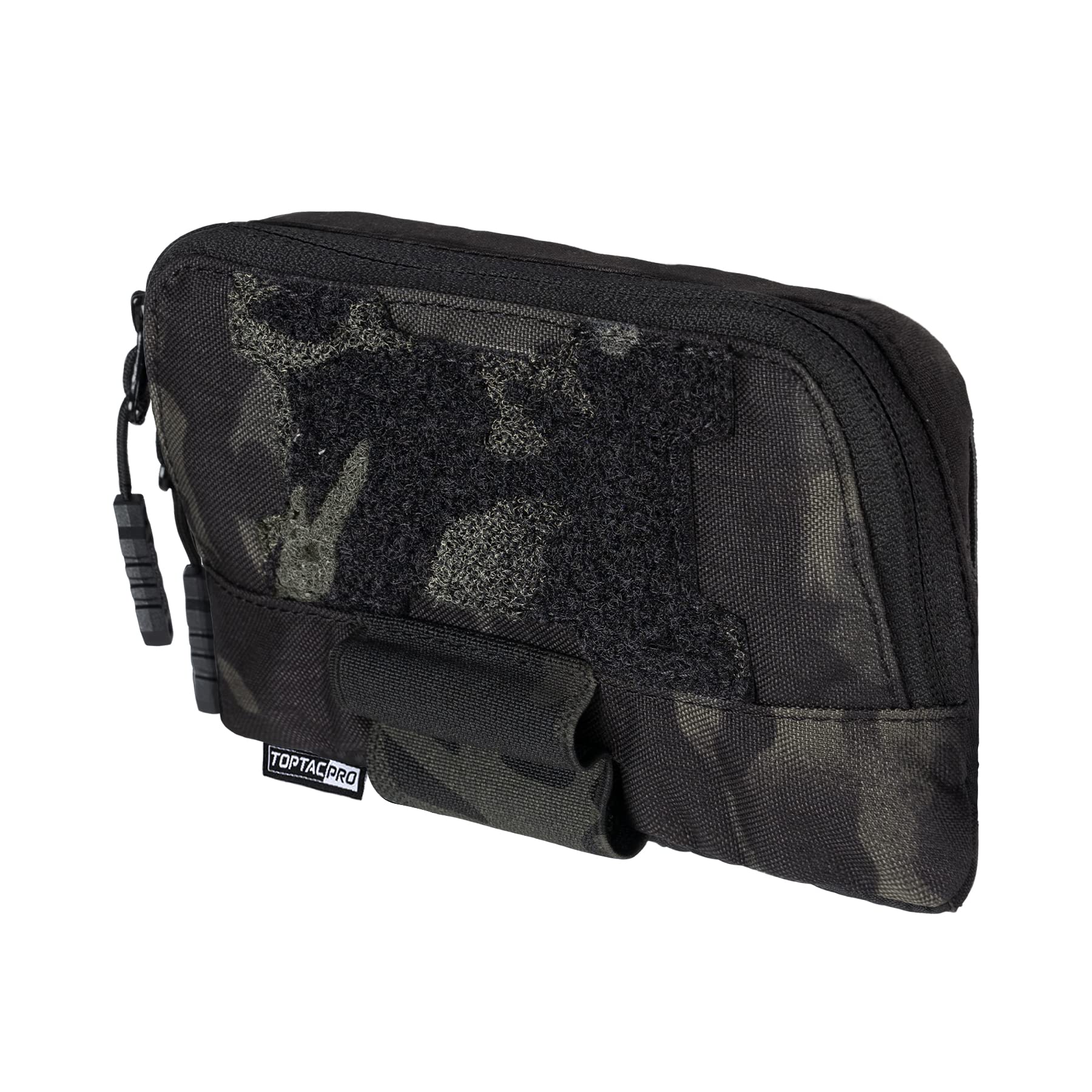 Photo 1 of **SEE NOTES**TOPTACPRO Tactical MOLLE Admin Panel Pouch Small Chest Pouch