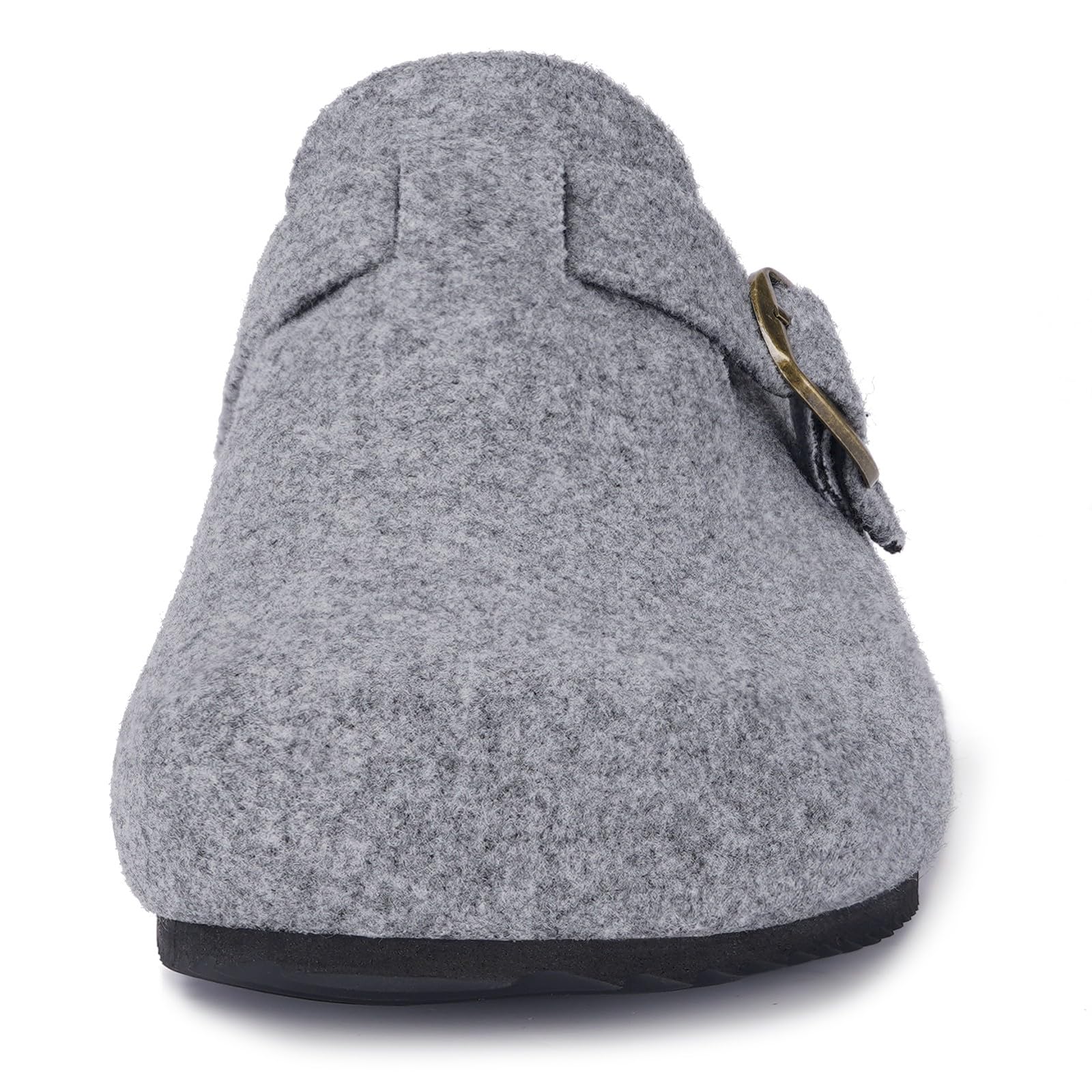 Pantofole in Feltro Donna Uomo Invernali Zoccoli e Sabot Chiuse con Comodo Caldo Antiscivolo Impermeabile Ciabatte Interno Esterno