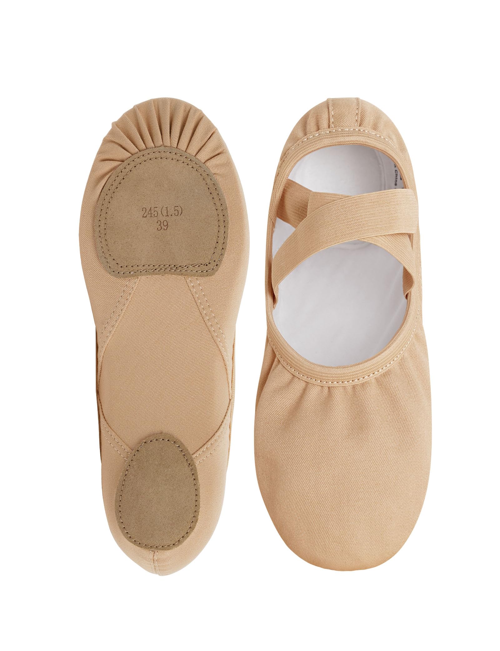 Dayrose Women Ballet Shoes, Highly Stretchy Split Sole Ballet Flats for Women