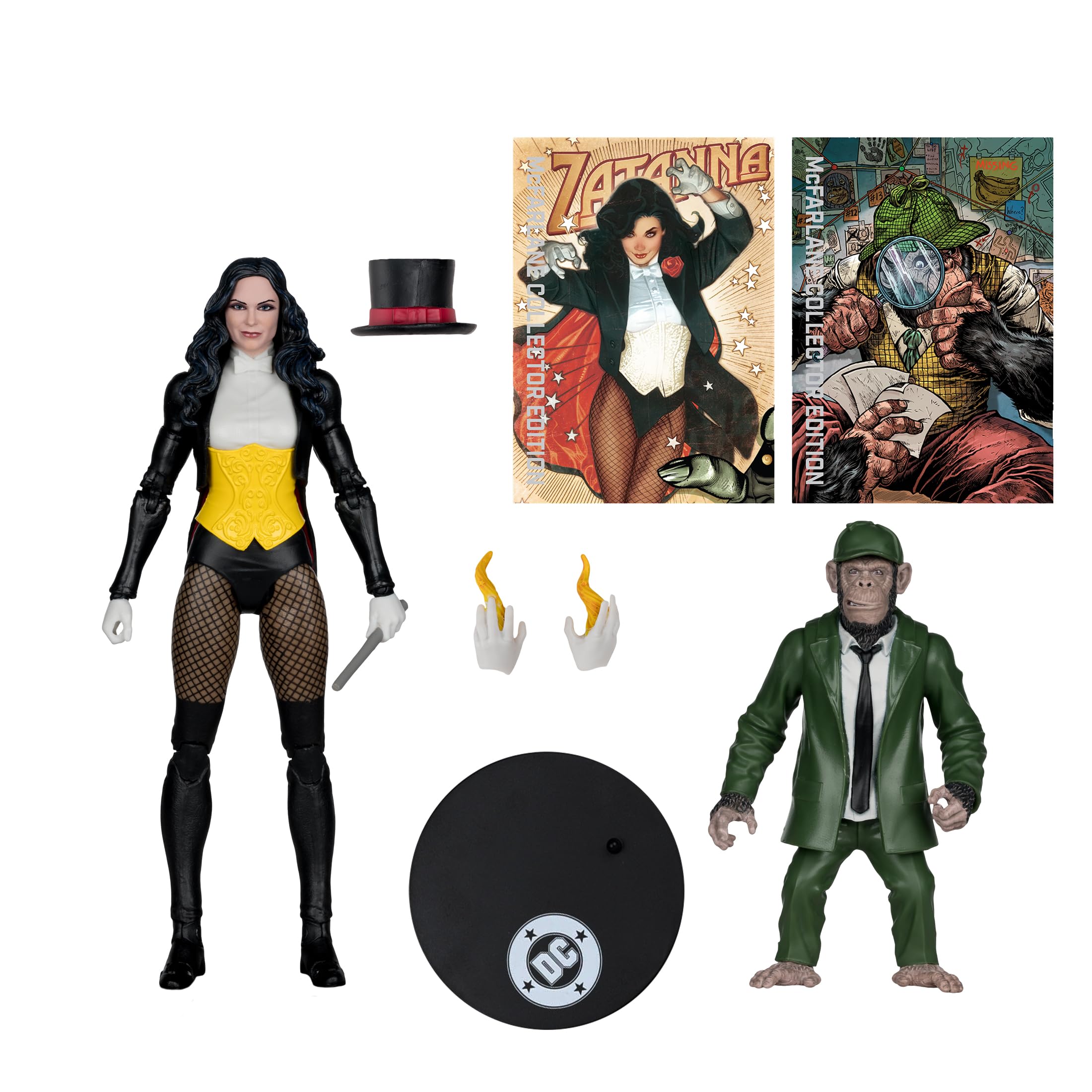 DCマルチバース ザターナ McFarlane Toys-DC Multiverse Zatanna (DC Classic) Boneco de 18 cm