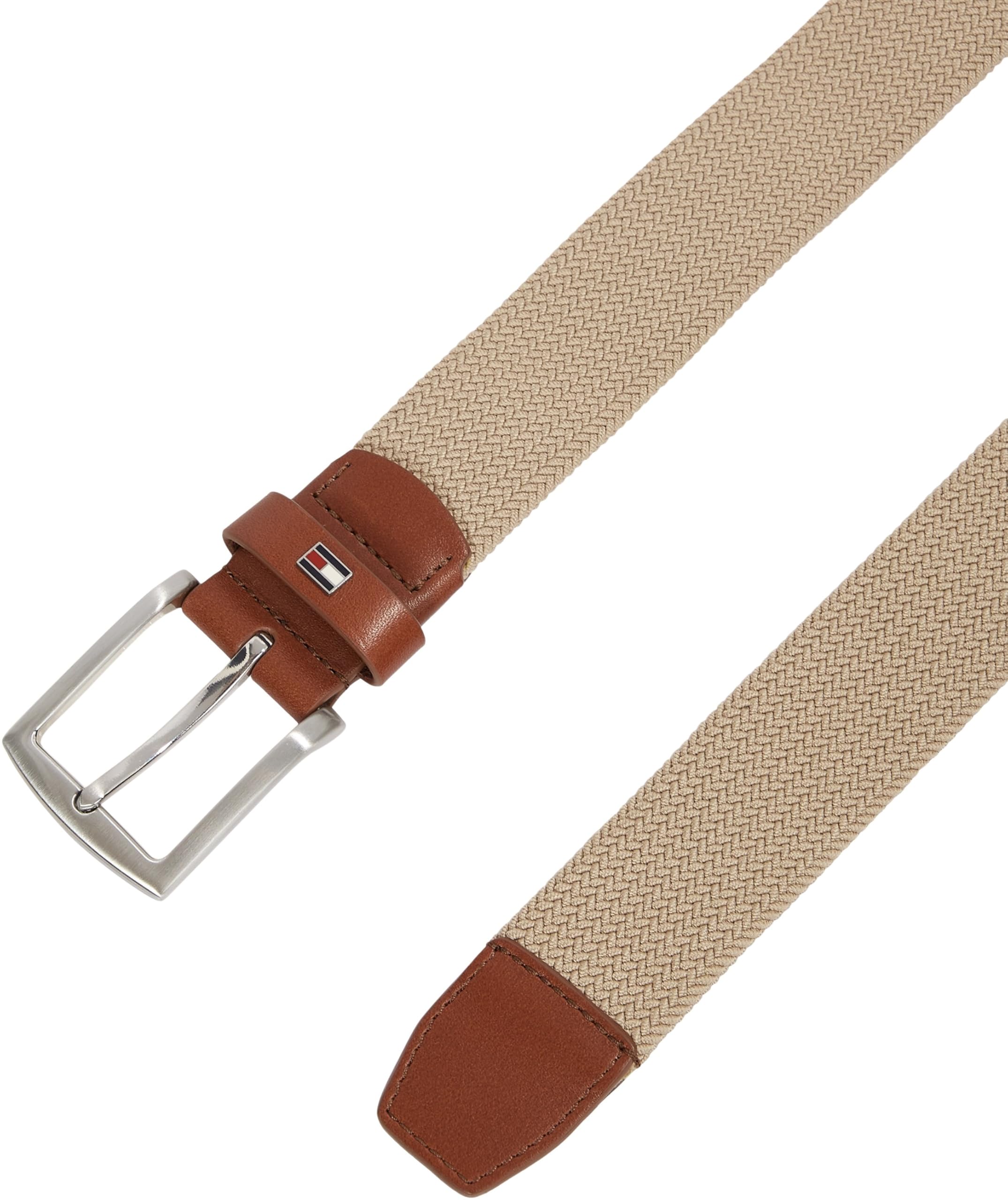 Tommy Hilfiger Herren Gürtel Denton Elastic 3,5 cm Geflochten
