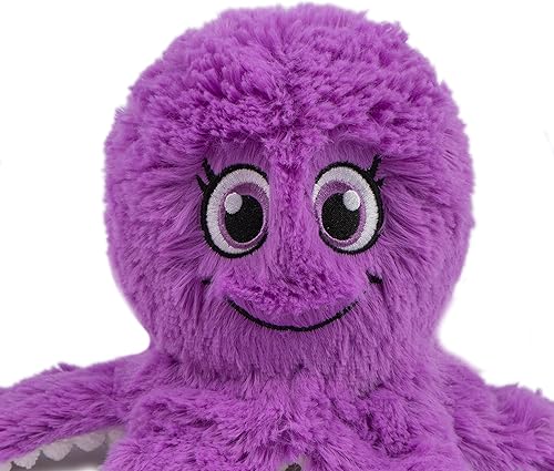 Miniatura 4 de Best Pet Supplies OctoMutant - Juguetes de peluche arrugados para juegos interactivos, cachorros y adultos mayores, forma colorida de juguete de