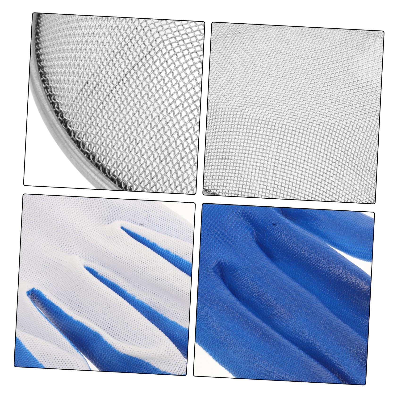 VICASKY Cedazo de Malla Delicada para Compost y Suelo, 30 Cm, Compatible con Cubo de 5 Galones, Herramienta de Jardinería y Duradera