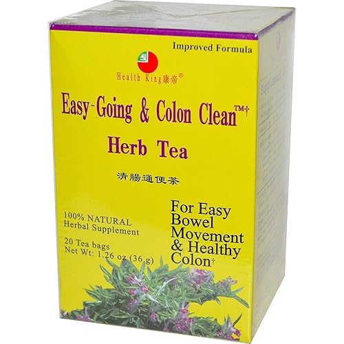 Easy Going and Colon Clean Tea Health King 20 Bag