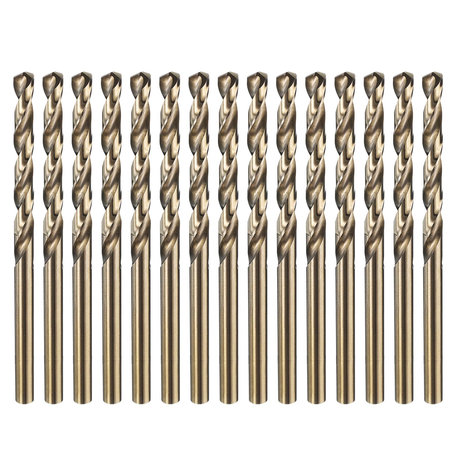 QUARKZMAN 15Pcs M35 Ensemble De Forets Hélicoïdaux En Cobalt 1,5mm