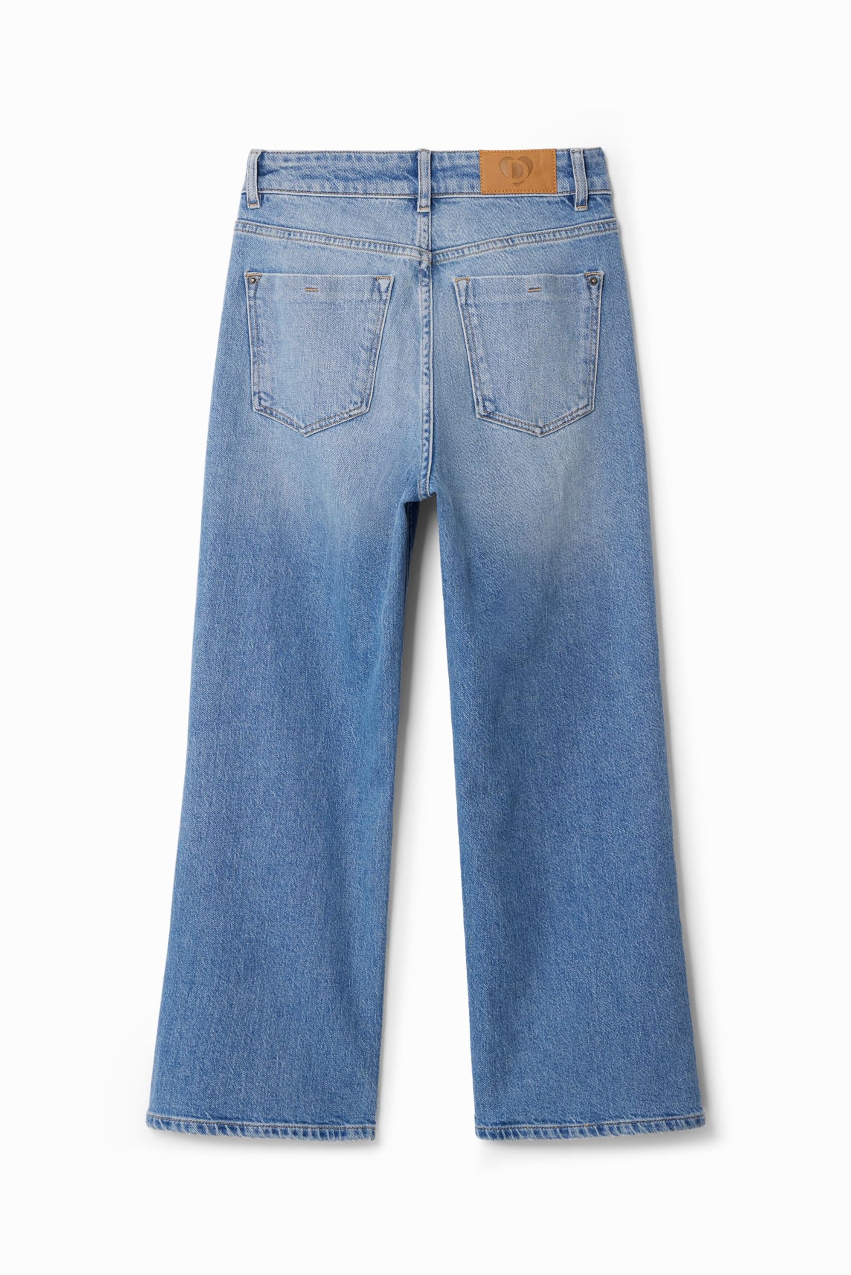 Desigual Pantalón Vaquero Largo para Mujer - Jeans Mujer