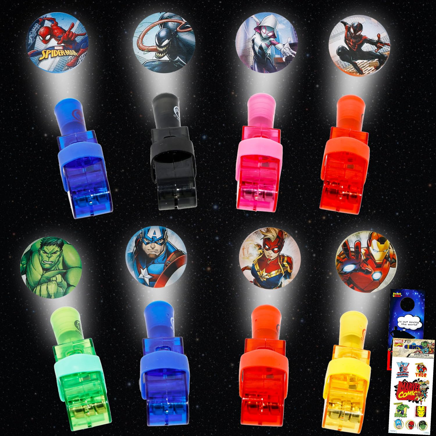 Amazon.com: Marvel Finger Projector Lights Party Favor Pack