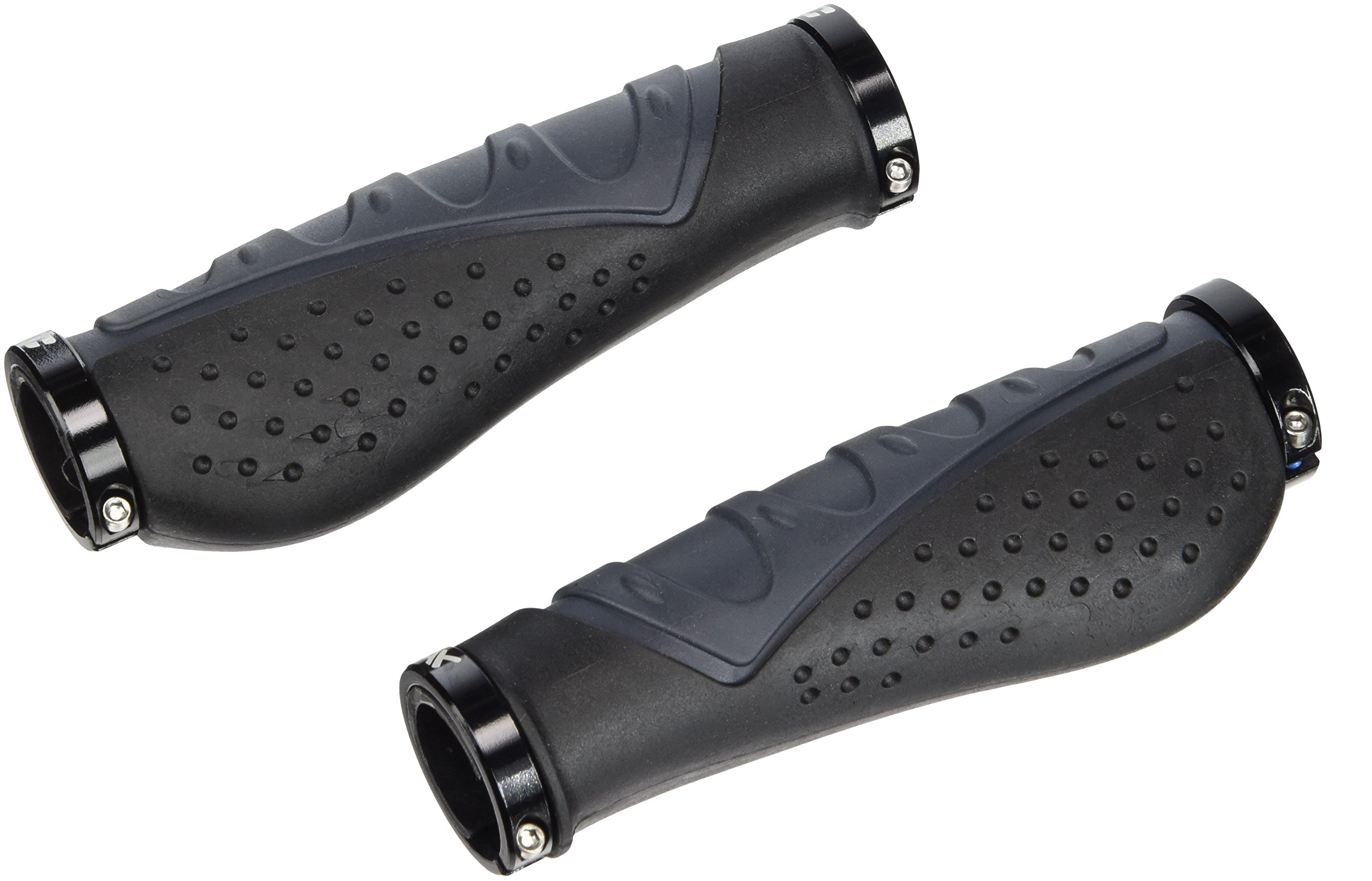XLC 2501585100 Bike Accessory gr-s07 Set De Punos Ergonomicos 140mm Neg/gr for cyclists, designed for smooth riding and bike upkeep, 140mm