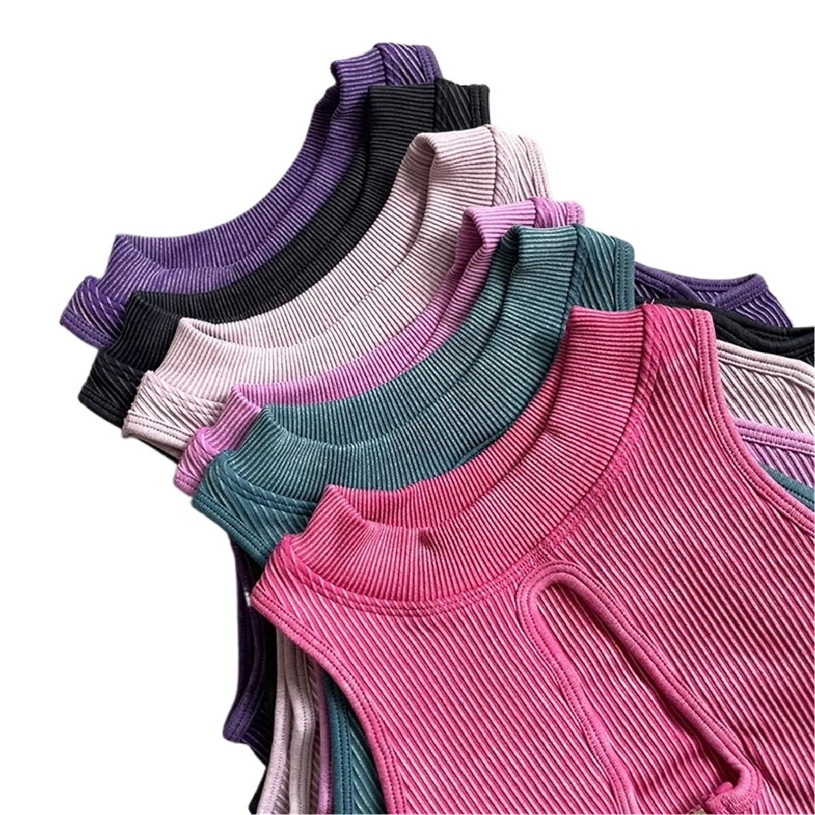 Sport BH Damen Reißverschluss Vorne Damen Sport Top Yoga BH Gym Top Nahtlose Weste mit Reißverschluss Fitness Lauf BH Damen Weste Schweißfestes Top(Black TopA,L)