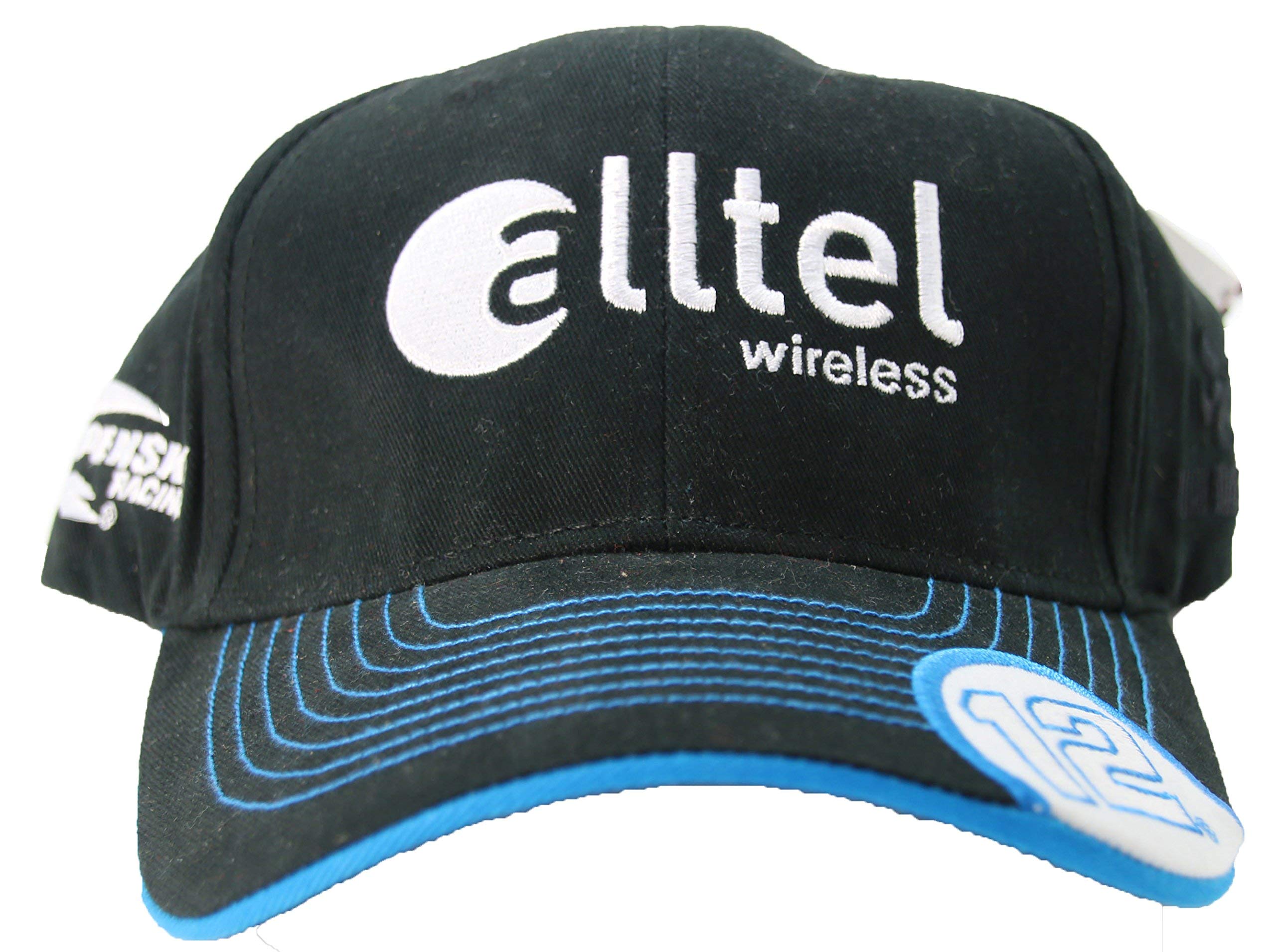 Motorsport Authentics Ryan Newman Alltel #12 Men's Adjustable Hat Black, Black, One size