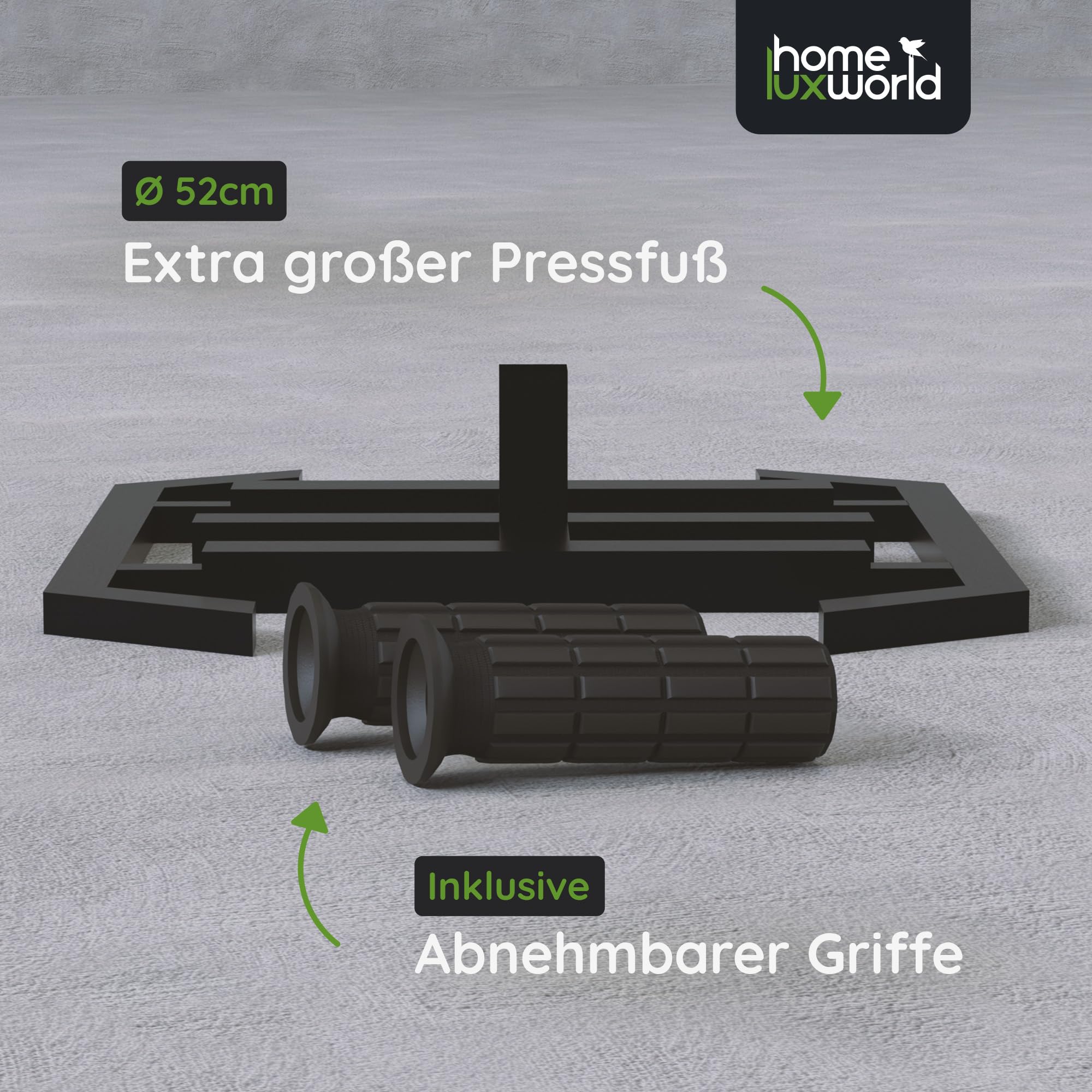 Müllpresse für Zuhause – Mülltonnen Presse 120L/240L – Manuelle Mülltonnenpresse zum Einspannen – Abfallpresse & Müllverdichter für platzsparende, nachhaltige Entsorgungen
