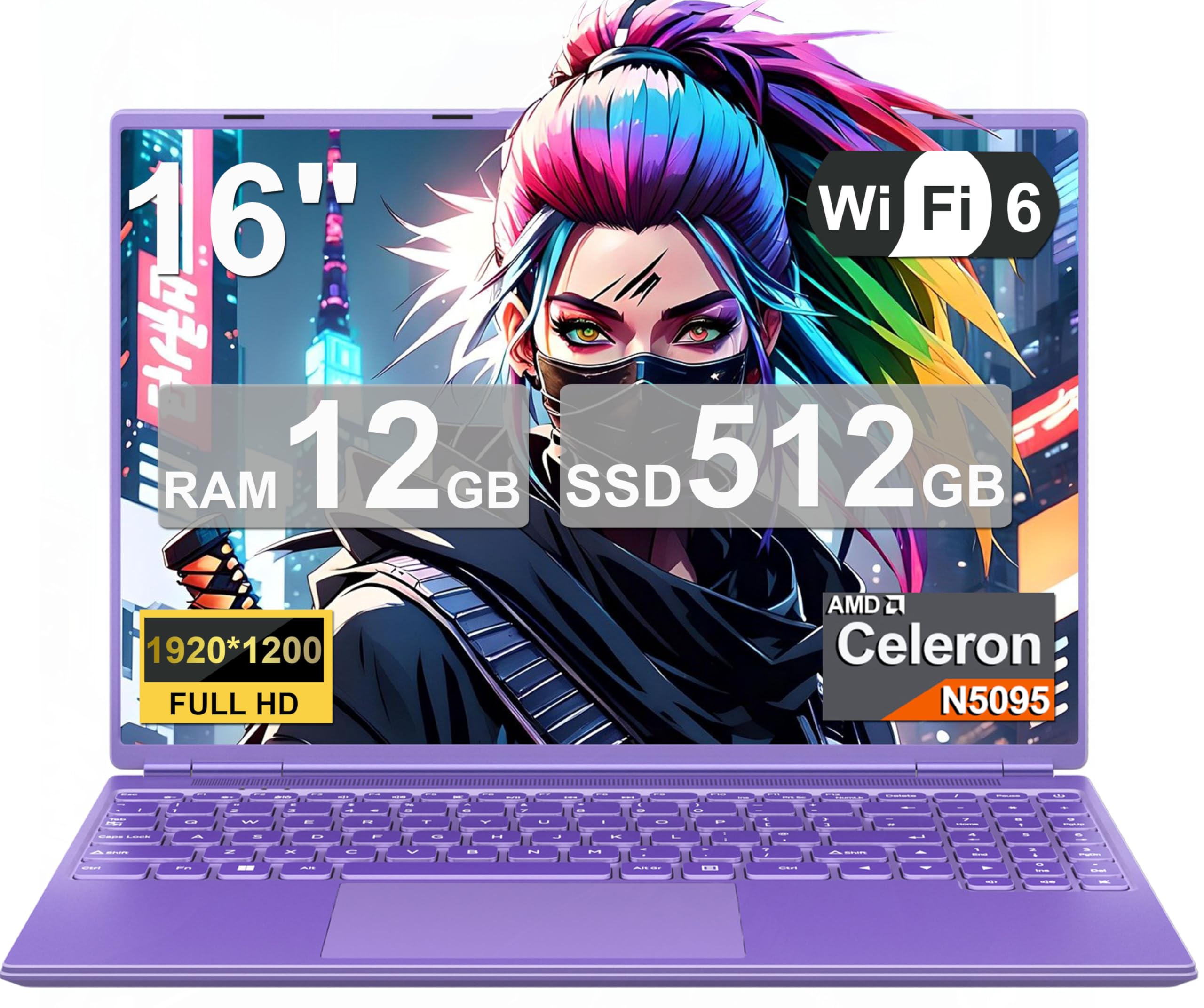 Ordinateur Portable NOTODD 16''