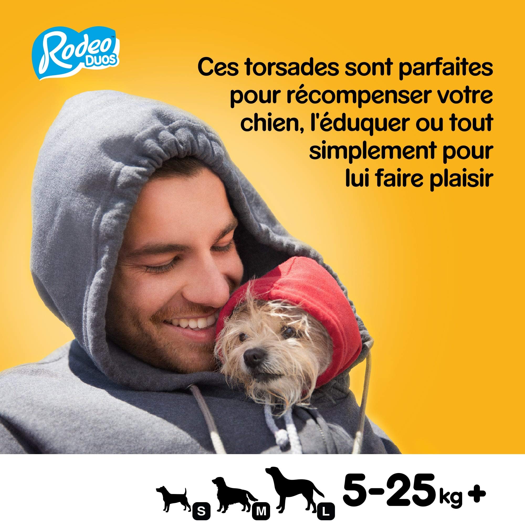 Pedigree Rodéo - Récompense - Bœuf - Sachet de 70 g - Lot de 24