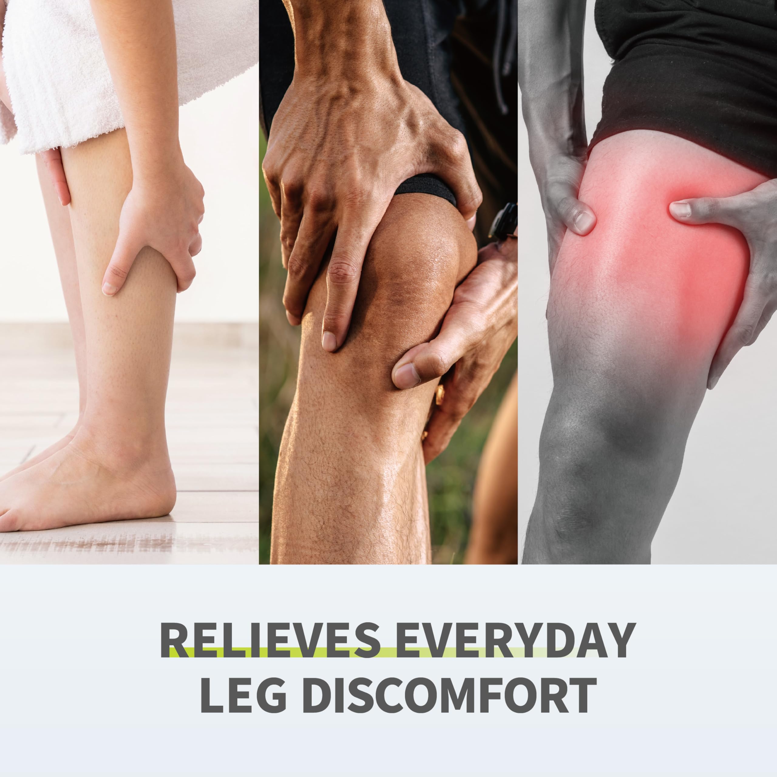 Vital Salveo-Sports and Outdoor Compression - Ginocchiera lunga per ginocchio, recupero in Germanio, pallacanestro (1 pezzo)